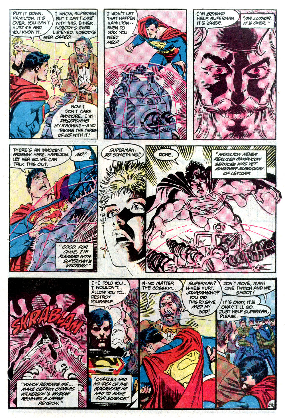 Read online Adventures of Superman (1987) comic -  Issue #425 - 23