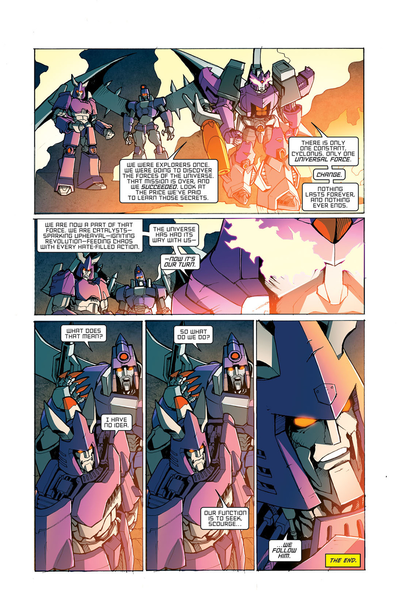 Read online The Transformers: All Hail Megatron comic -  Issue #14 - 24