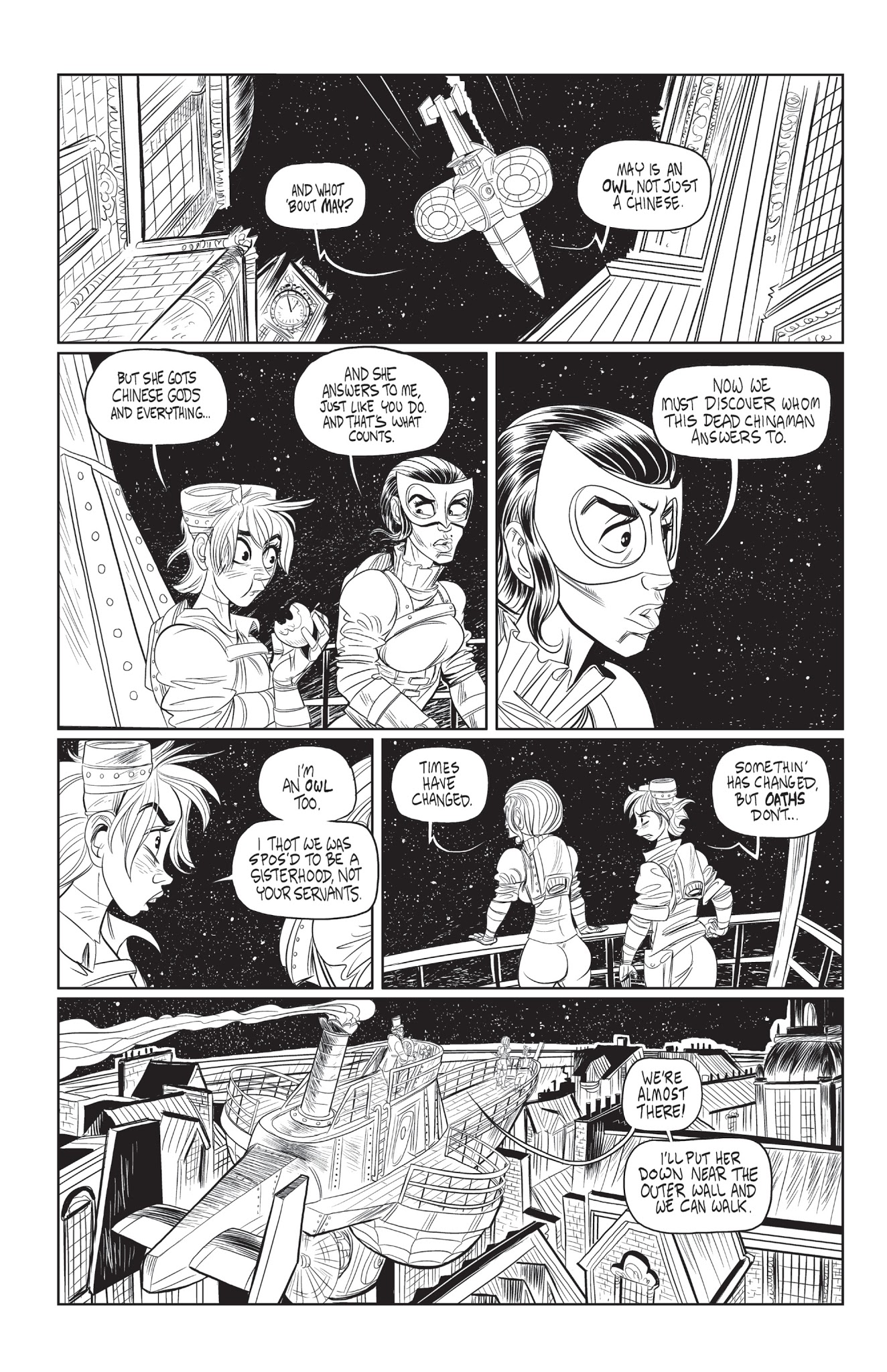 Read online Victorian Secret Agents: Owls of the Ironwork Isle comic -  Issue #1 - 19