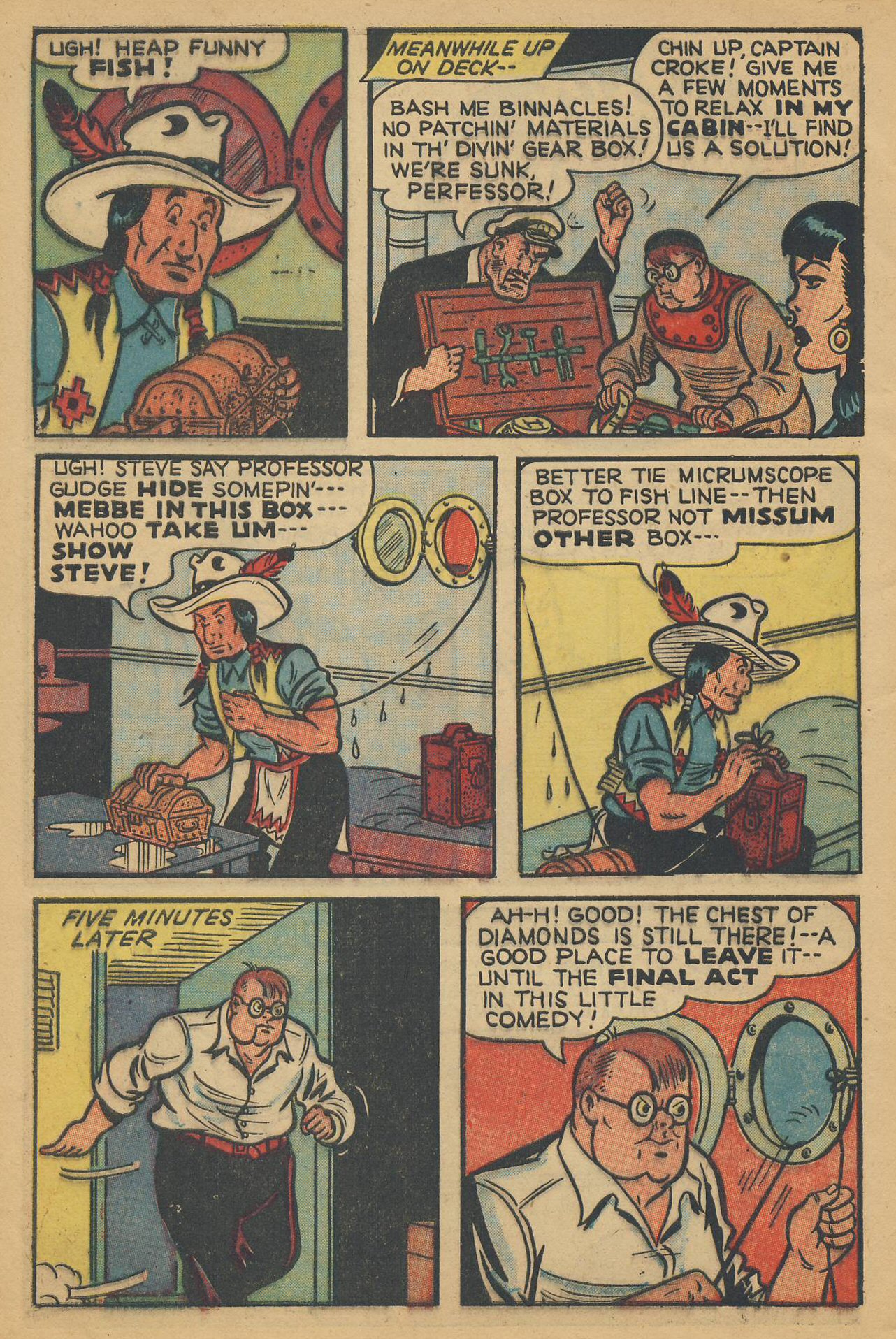 Read online Famous Funnies comic -  Issue #168 - 4