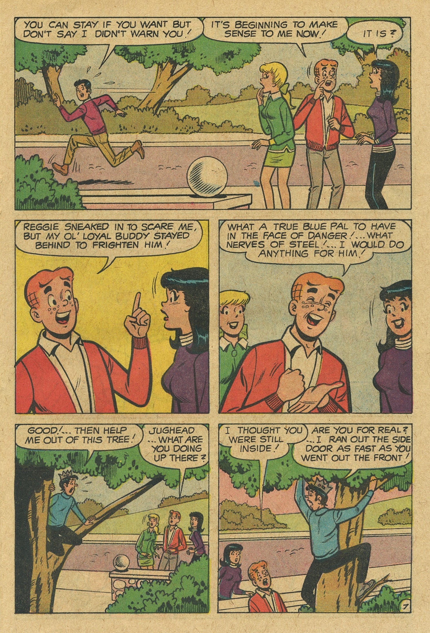 Read online Reggie and Me (1966) comic -  Issue #35 - 19