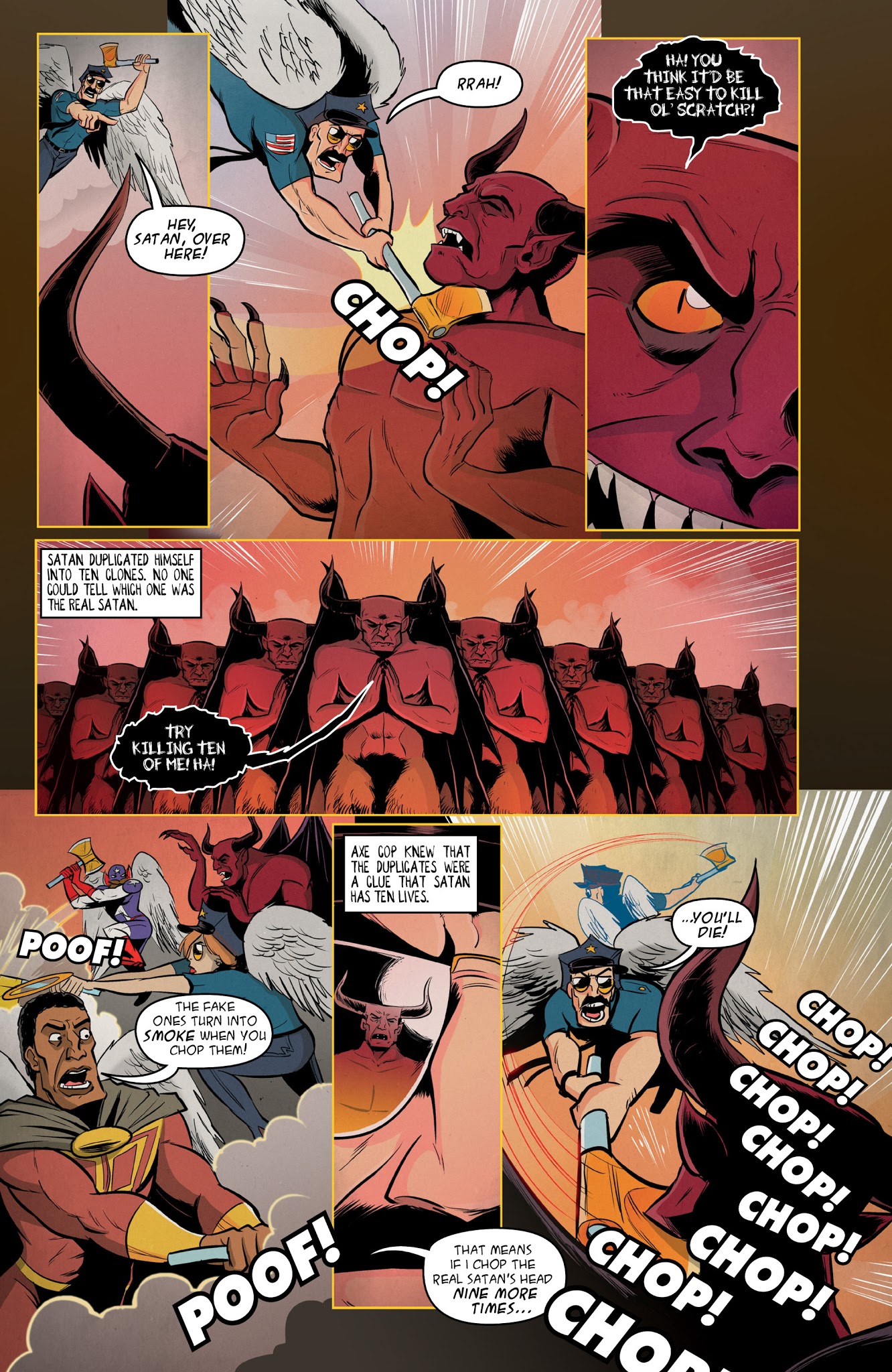 Read online Axe Cop comic -  Issue # TPB 6 - 62