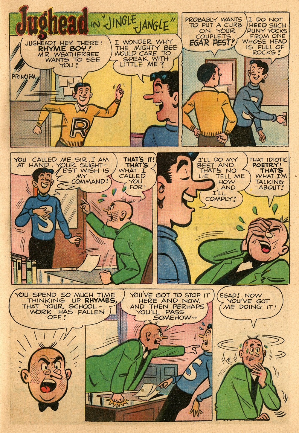 Read online Archie's Pal Jughead comic -  Issue #40 - 29