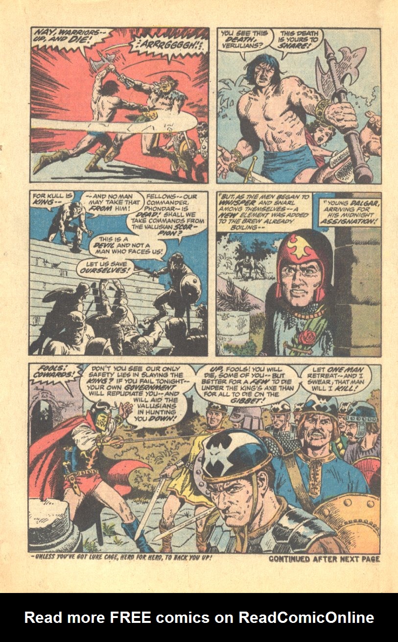 Read online Kull, the Conqueror (1971) comic -  Issue #9 - 12