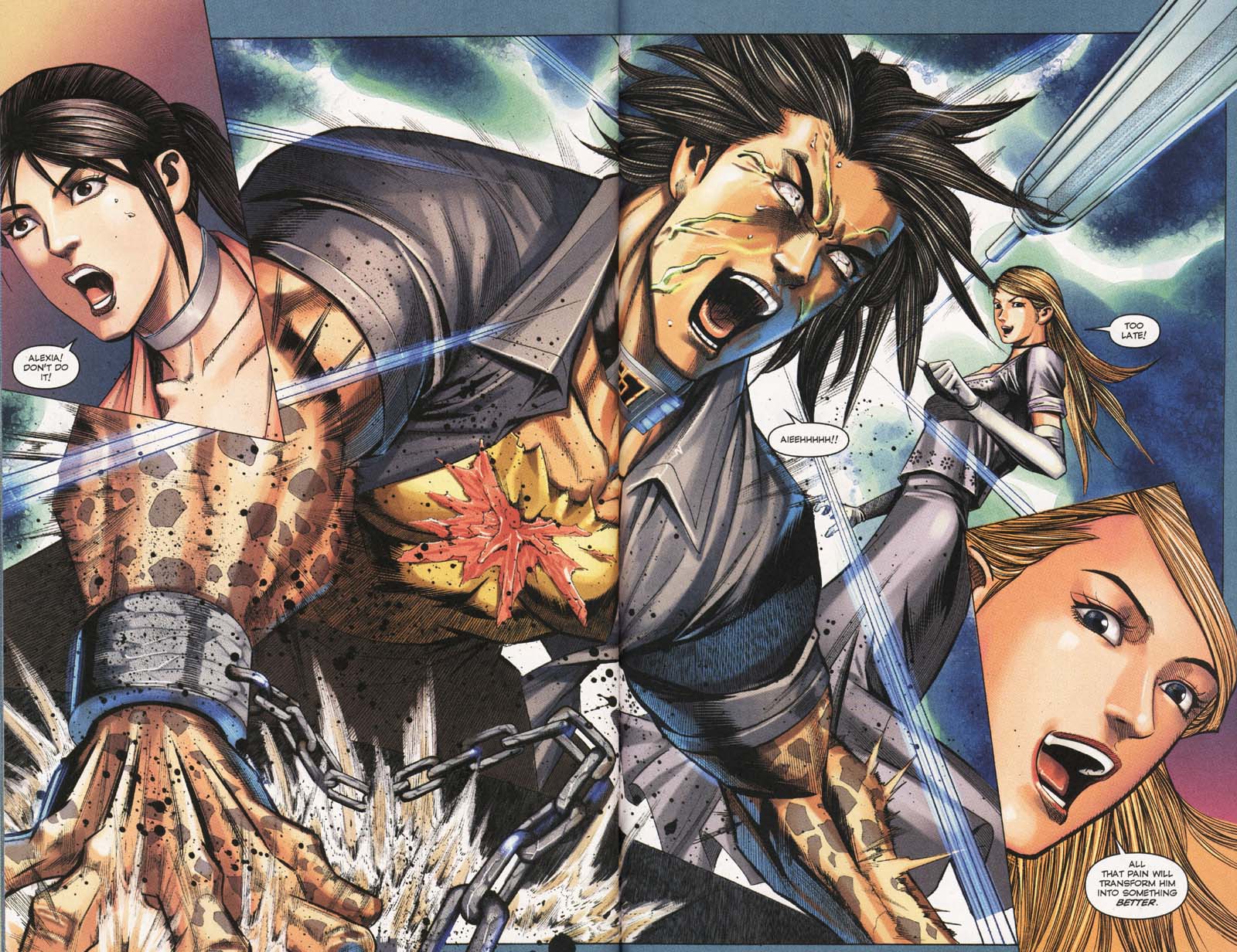 Read online Resident Evil Code: Veronica comic -  Issue #3 - 138