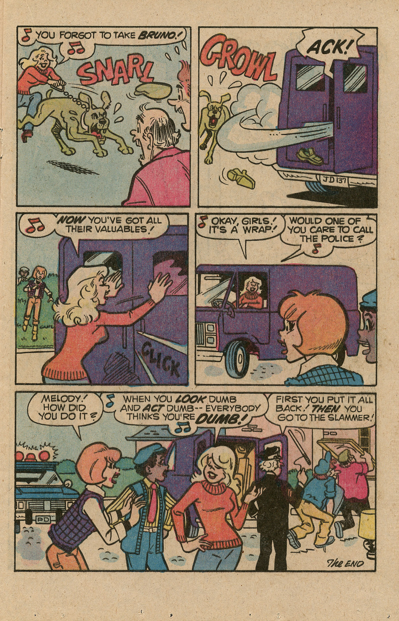 Read online Archie's TV Laugh-Out comic -  Issue #65 - 17