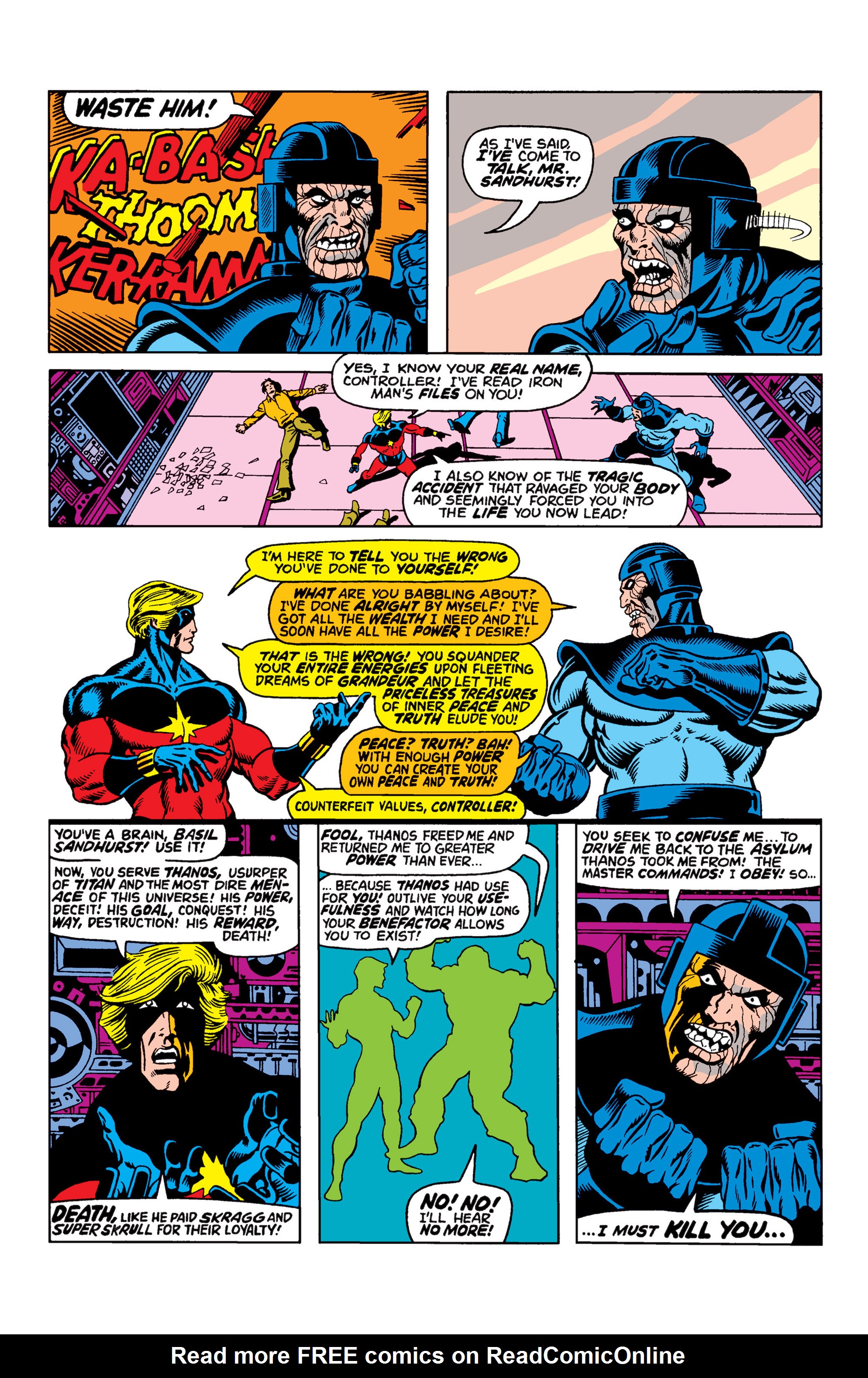 Read online Captain Marvel by Jim Starlin comic -  Issue # TPB (Part 1) - 163