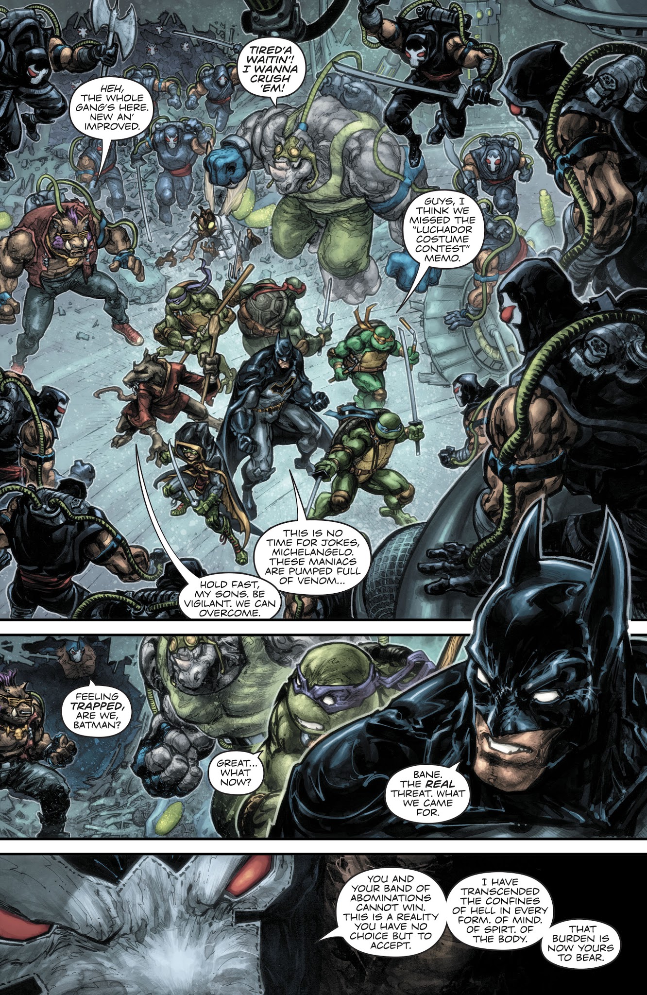 Read online Batman/Teenage Mutant Ninja Turtles II comic -  Issue #3 - 20