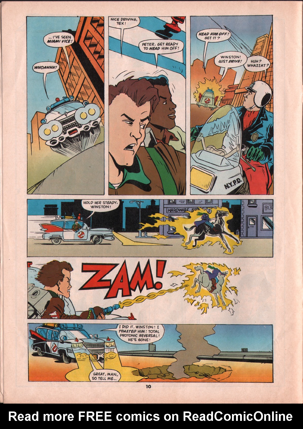 Read online The Real Ghostbusters comic -  Issue #8 - 10