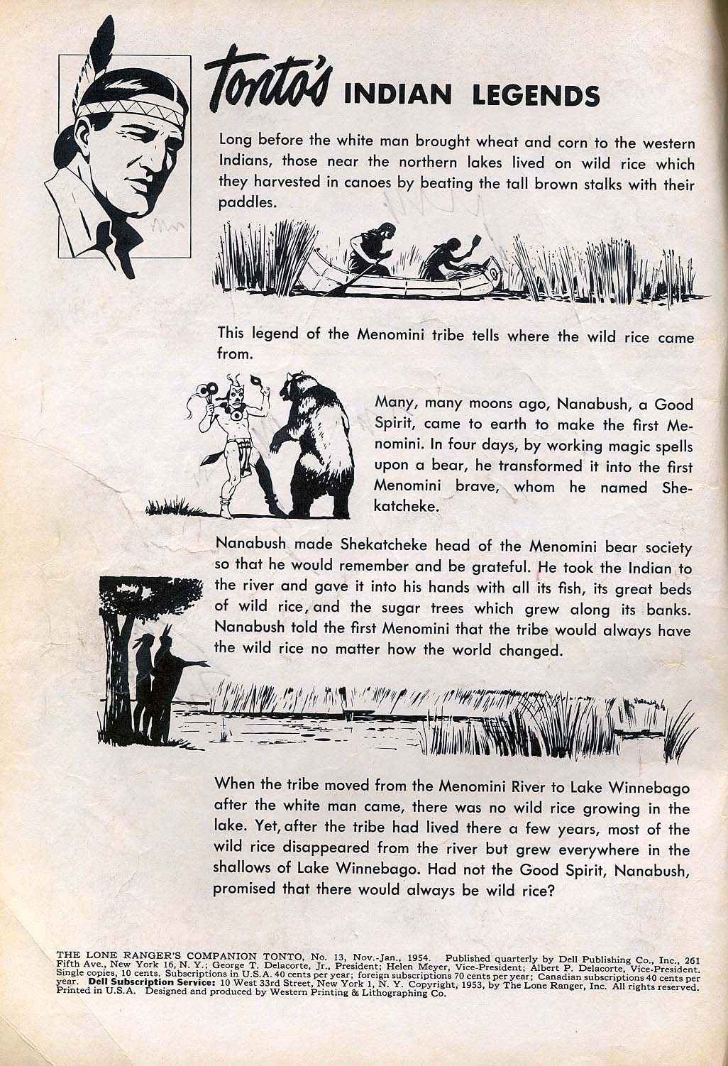 Read online Lone Ranger's Companion Tonto comic -  Issue #13 - 2
