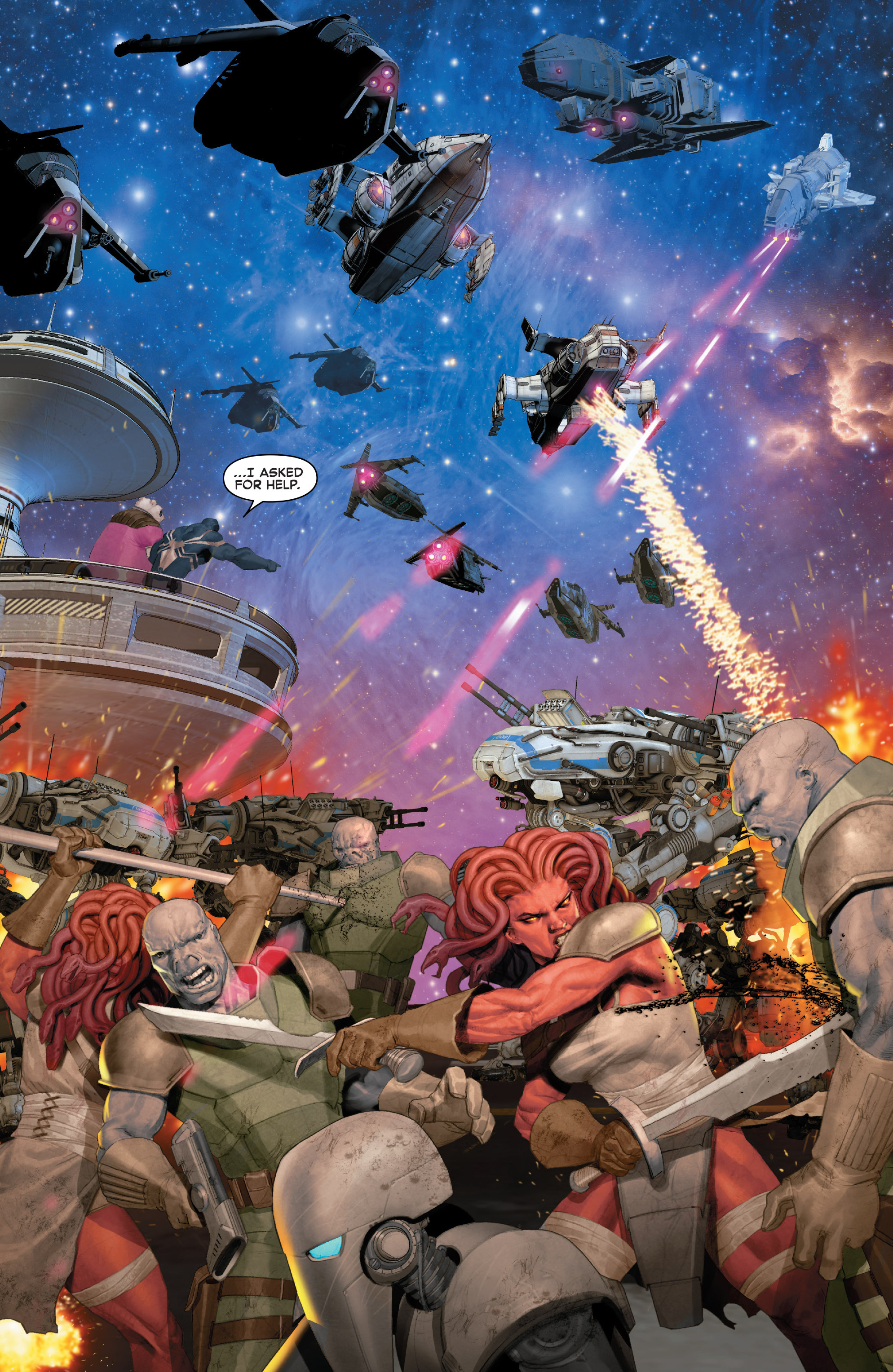 Read online Venom: Space Knight comic -  Issue #6 - 10