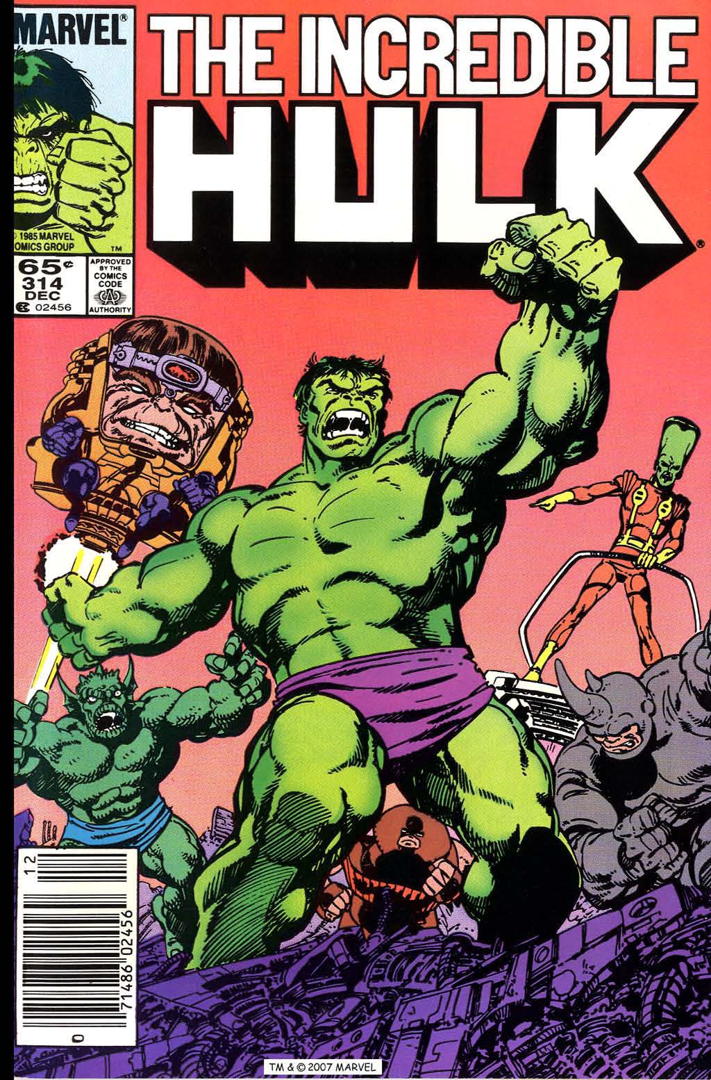 The Incredible Hulk (1968) issue 314 - Page 1