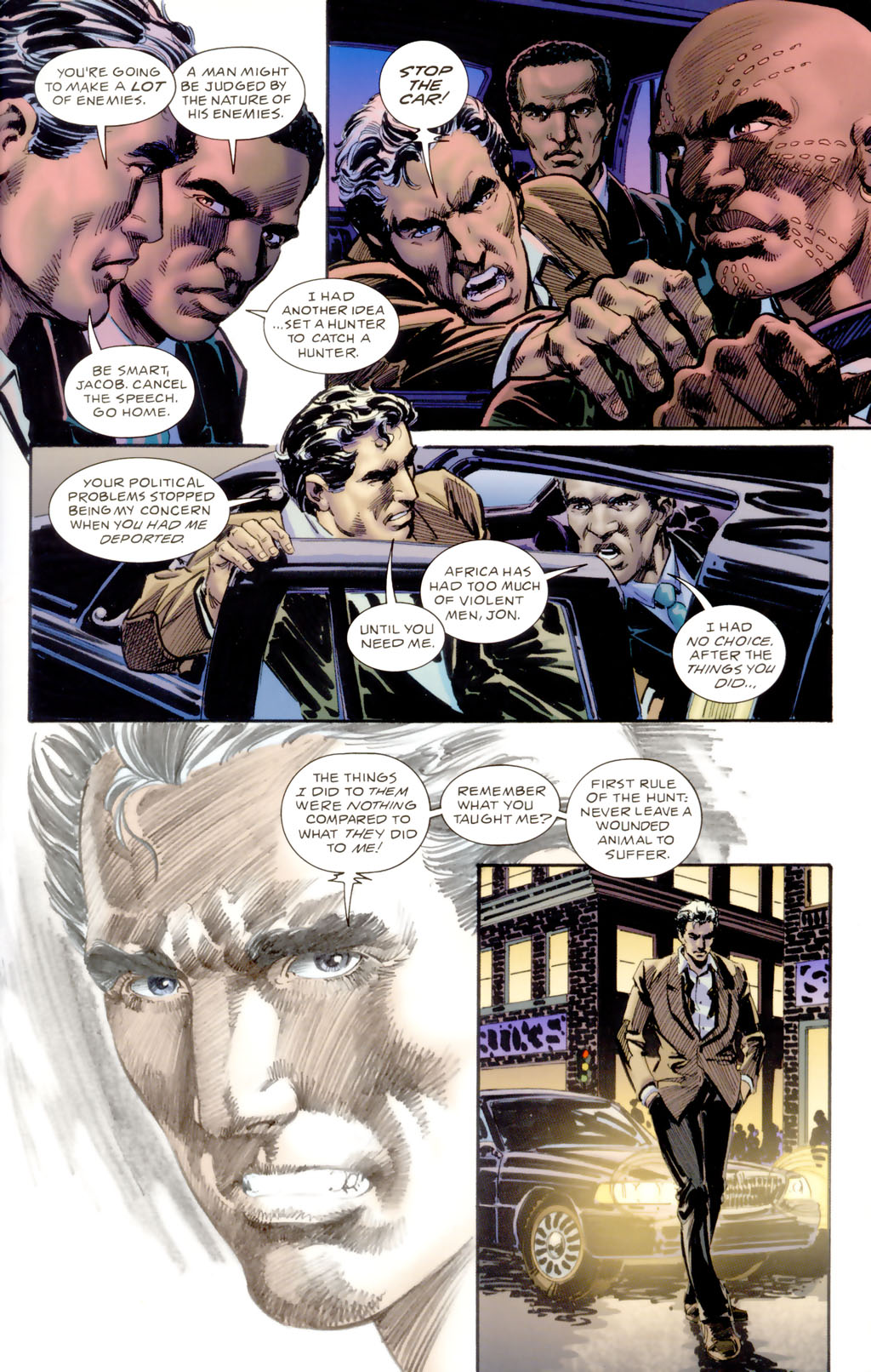 Read online Jon Sable, Freelance: Bloodtrail comic -  Issue #1 - 22