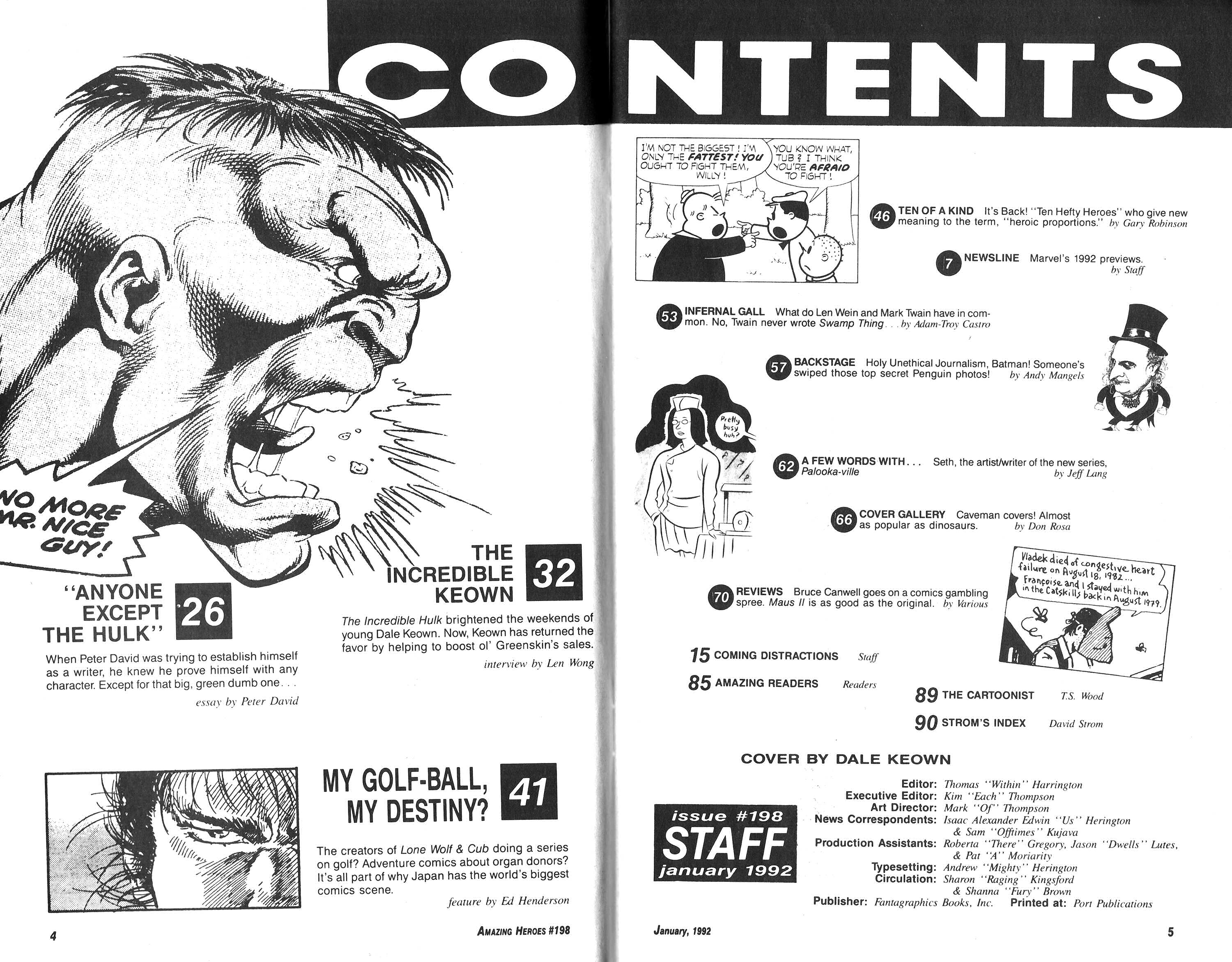 Read online Amazing Heroes comic -  Issue #198 - 3