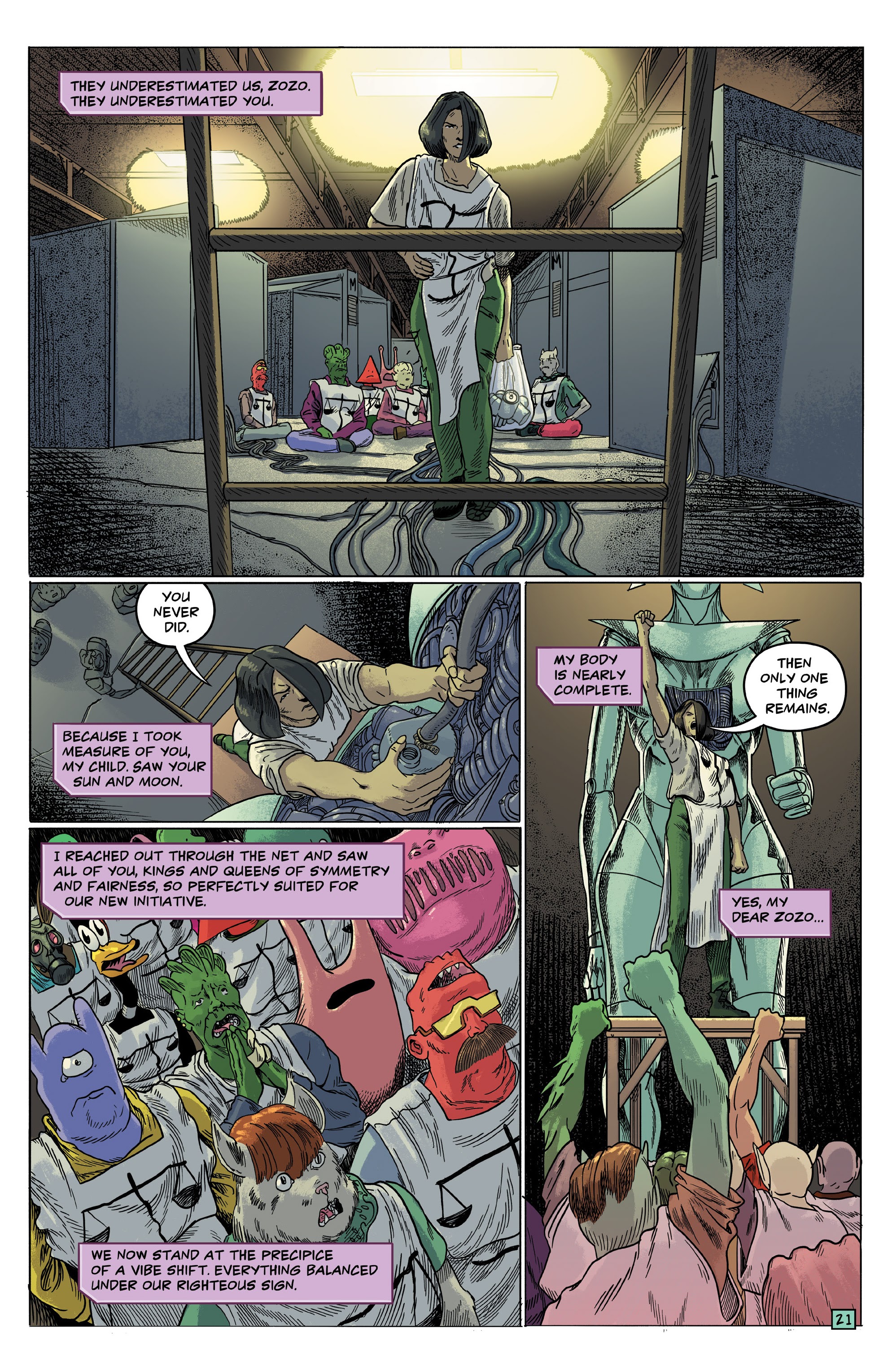 Read online Justice Warriors comic -  Issue #4 - 23