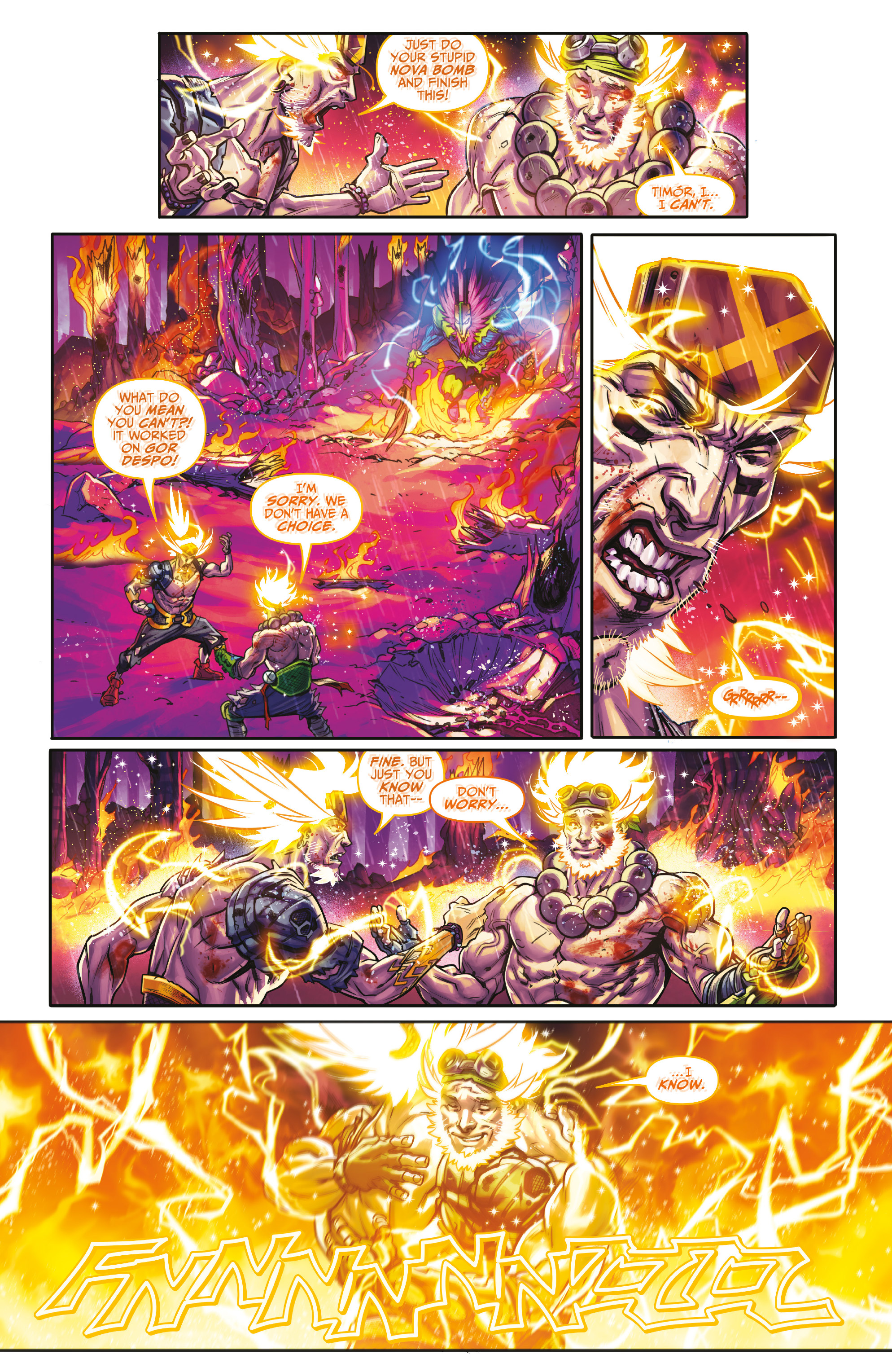 Read online No One Left To Fight comic -  Issue #5 - 19