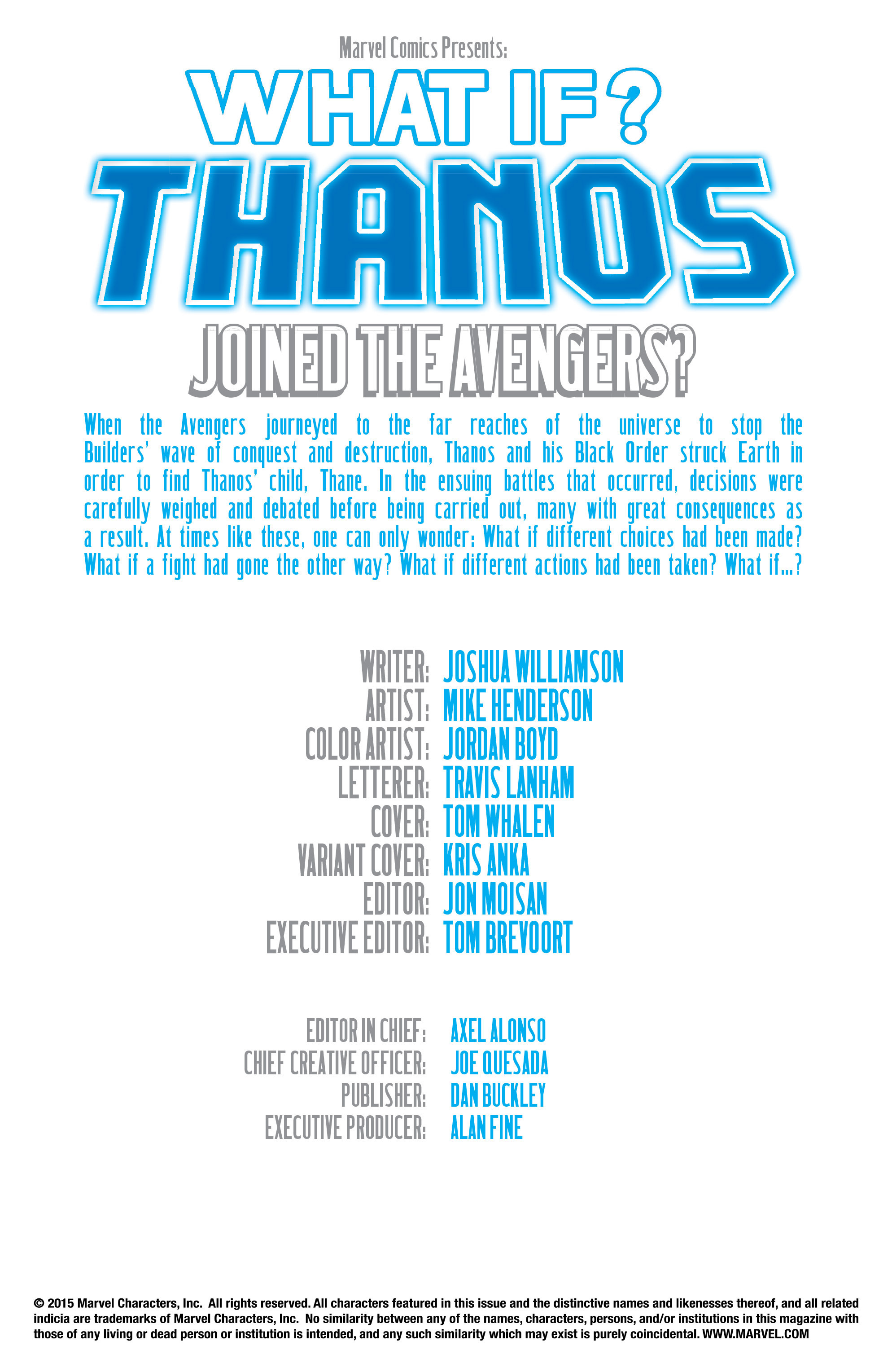 Read online What If? Infinity Thanos comic -  Issue # Full - 4