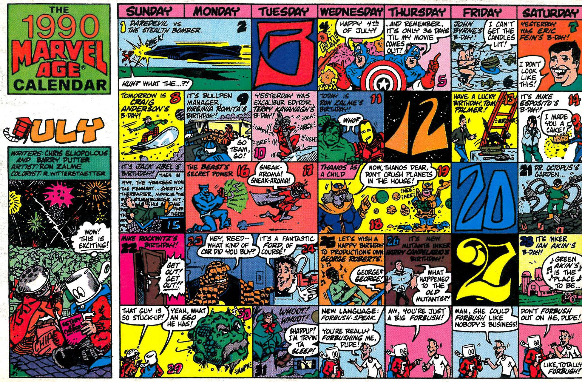 Read online Marvel Age comic -  Issue #91 - 35