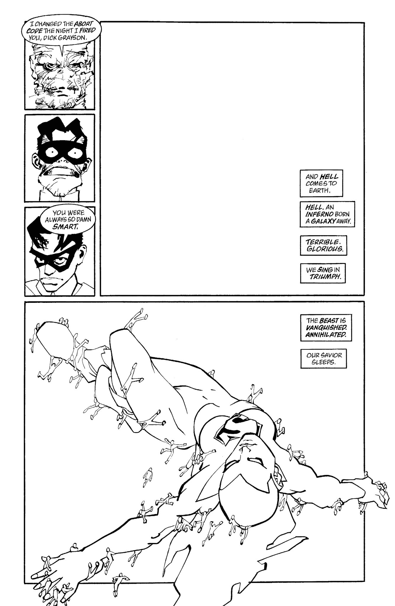 Read online Batman Noir: The Dark Knight Strikes Again comic -  Issue # TPB (Part 3) - 24