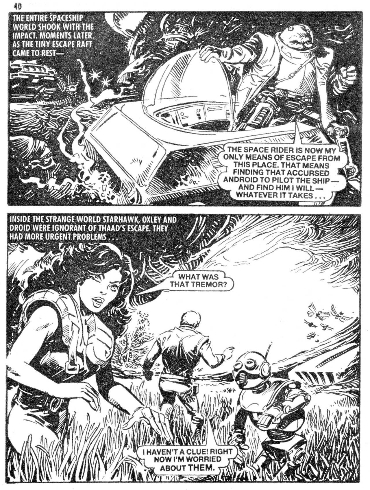 Read online Starblazer comic -  Issue #201 - 41