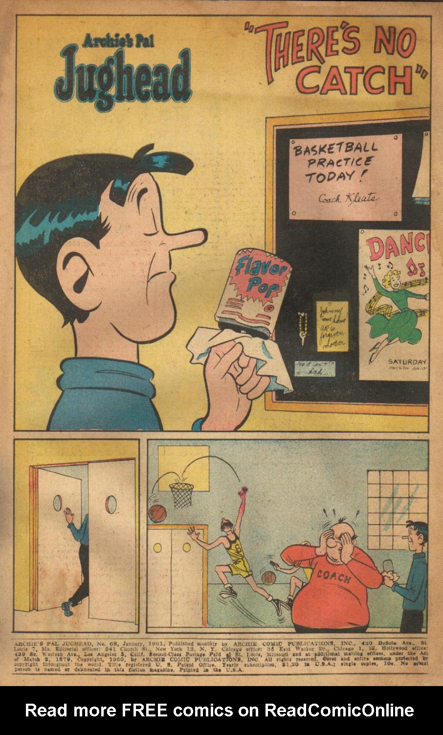 Read online Archie's Pal Jughead comic -  Issue #68 - 3