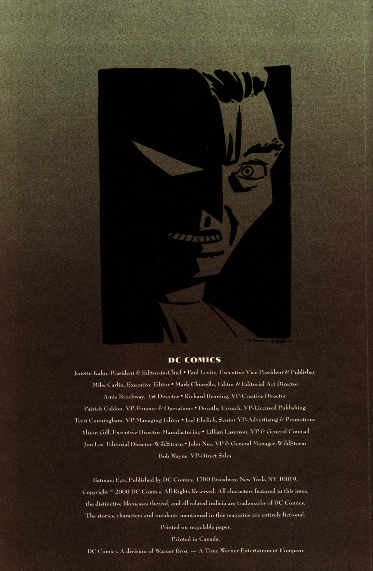Read online Batman: Ego comic -  Issue # Full - 4