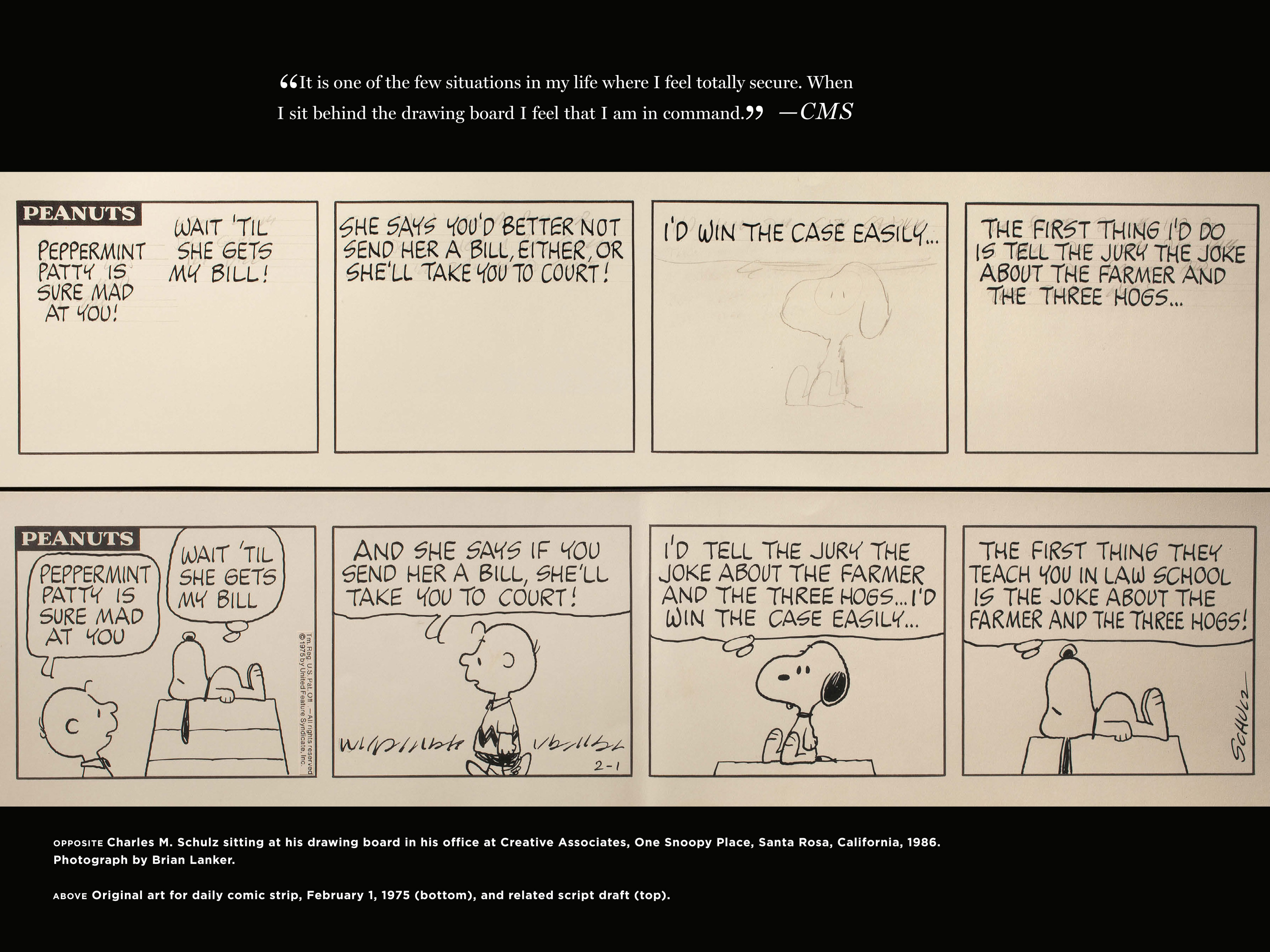 Read online Only What's Necessary: Charles M. Schulz and the Art of Peanuts comic -  Issue # TPB (Part 3) - 69