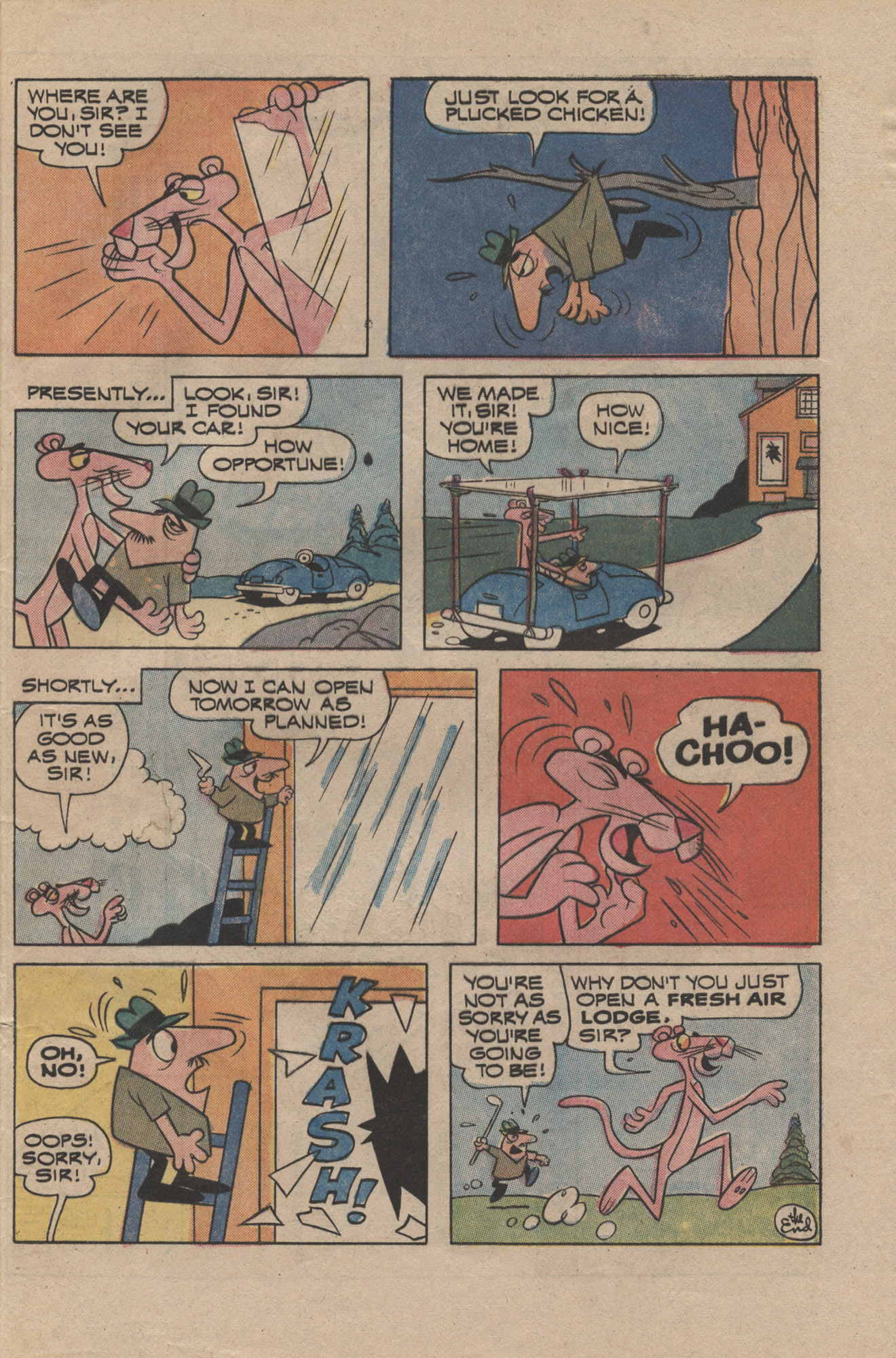 Read online The Pink Panther (1971) comic -  Issue #14 - 33