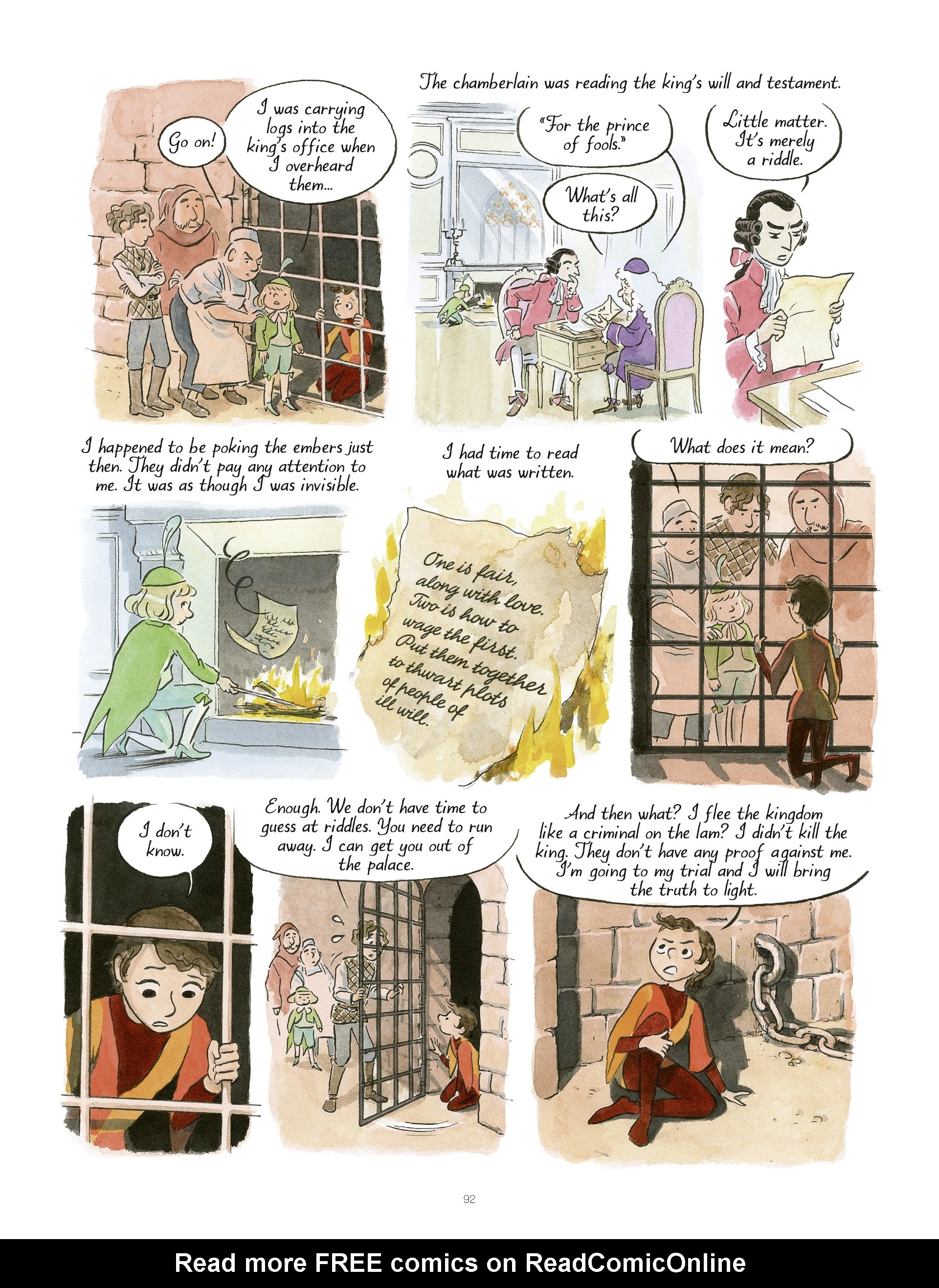 Read online The Court Charade comic -  Issue # TPB - 90