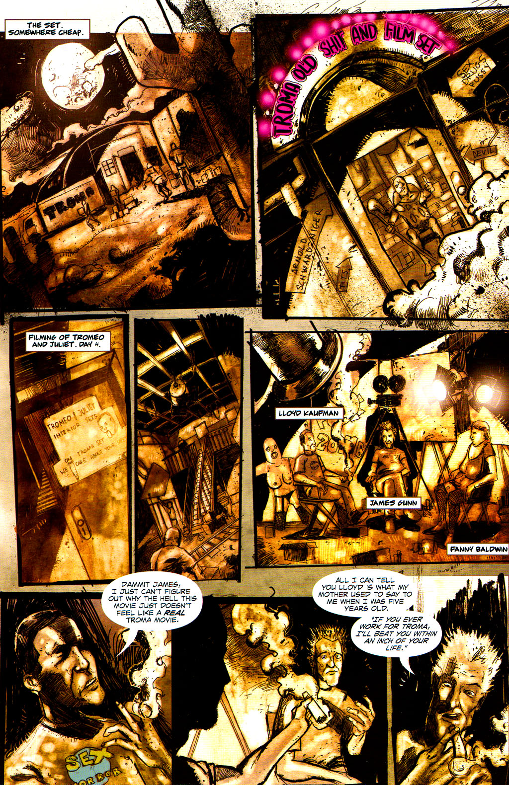 Read online Lloyd Kaufman Presents: The Toxic Avenger and Other Tromatic Tales comic -  Issue # TPB (Part 1) - 37