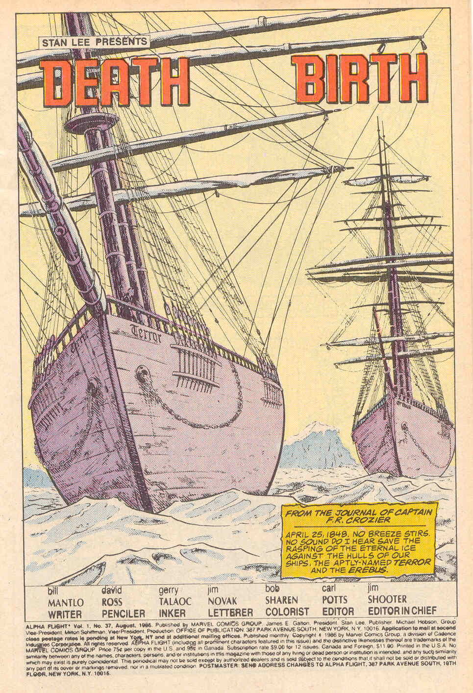 Read online Alpha Flight (1983) comic -  Issue #37 - 2