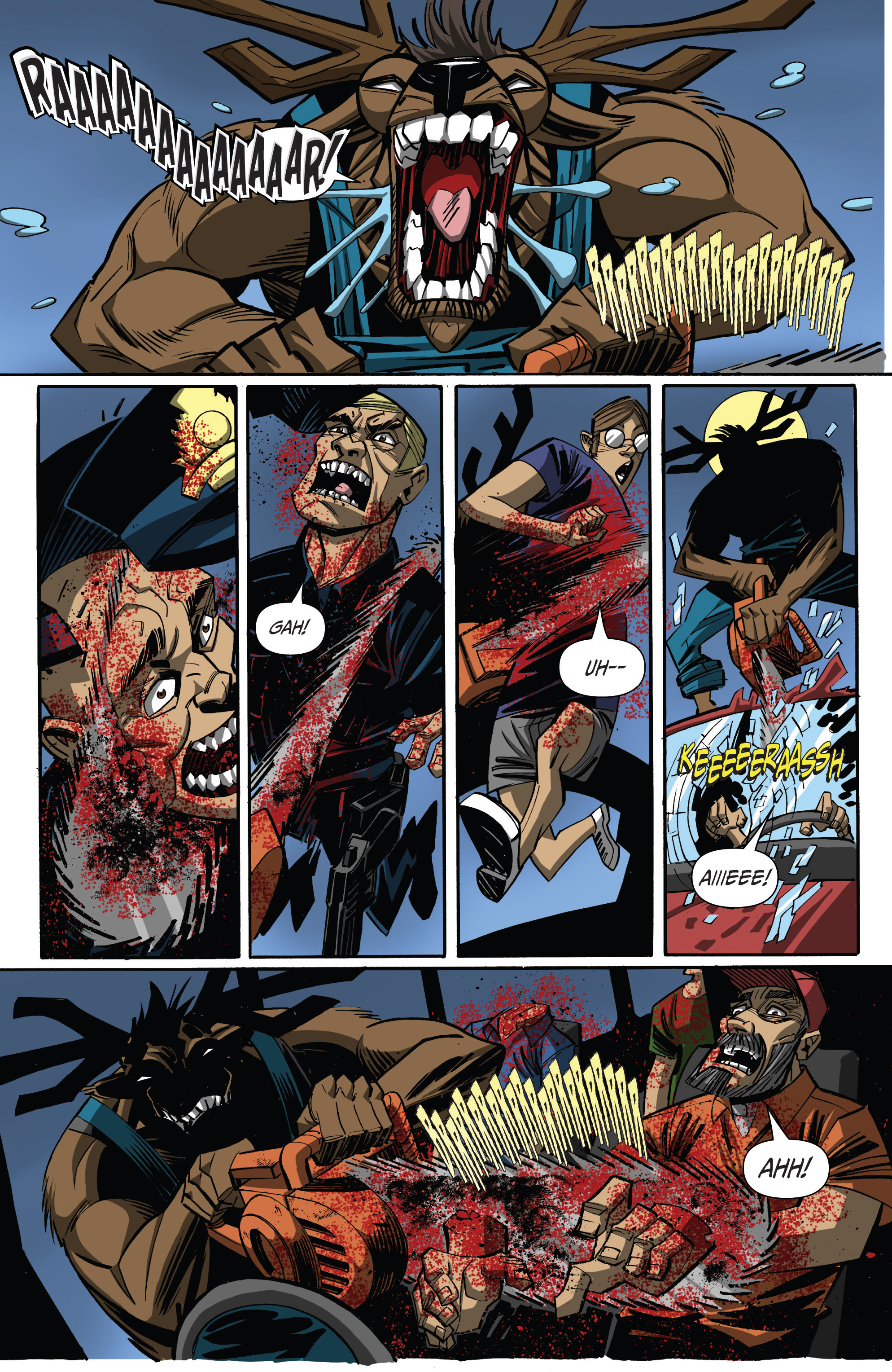 Read online Chainsaw Reindeer comic -  Issue # Full - 12