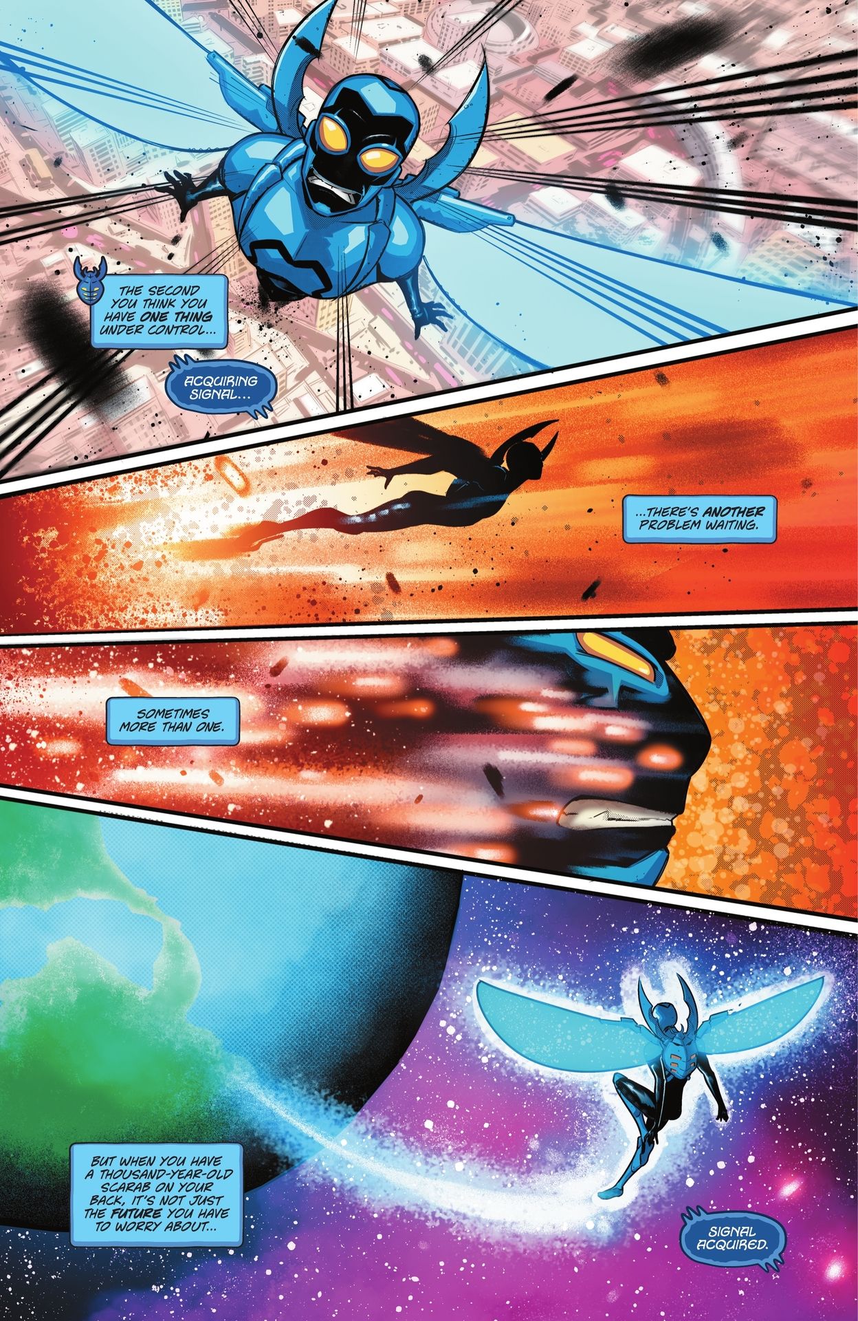 Read online Blue Beetle: Graduation Day comic -  Issue #1 - 11