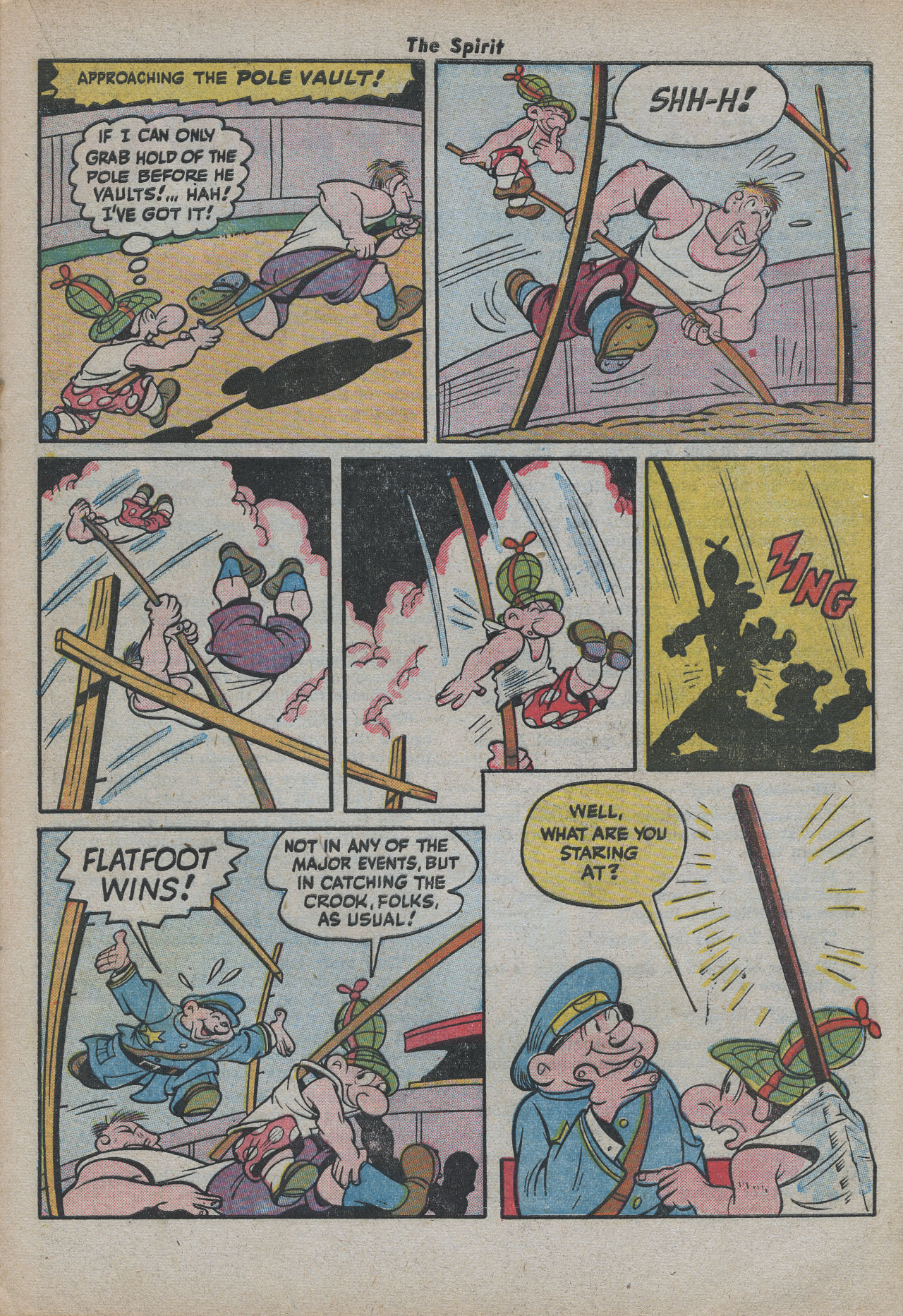 Read online The Spirit (1944) comic -  Issue #21 - 21