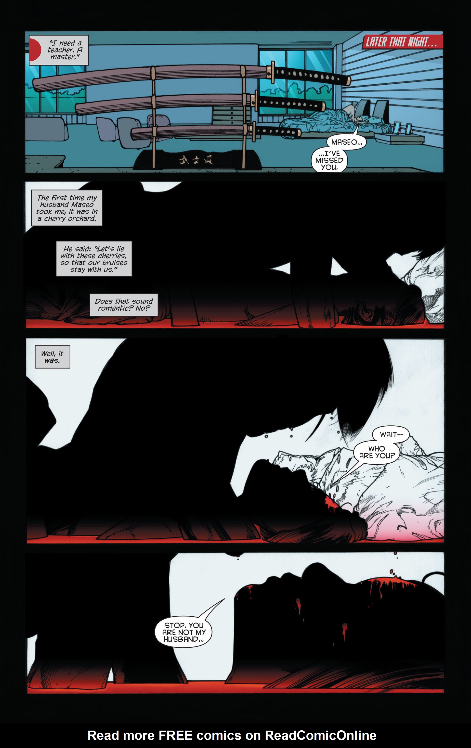 Read online Katana comic -  Issue #1 - 10