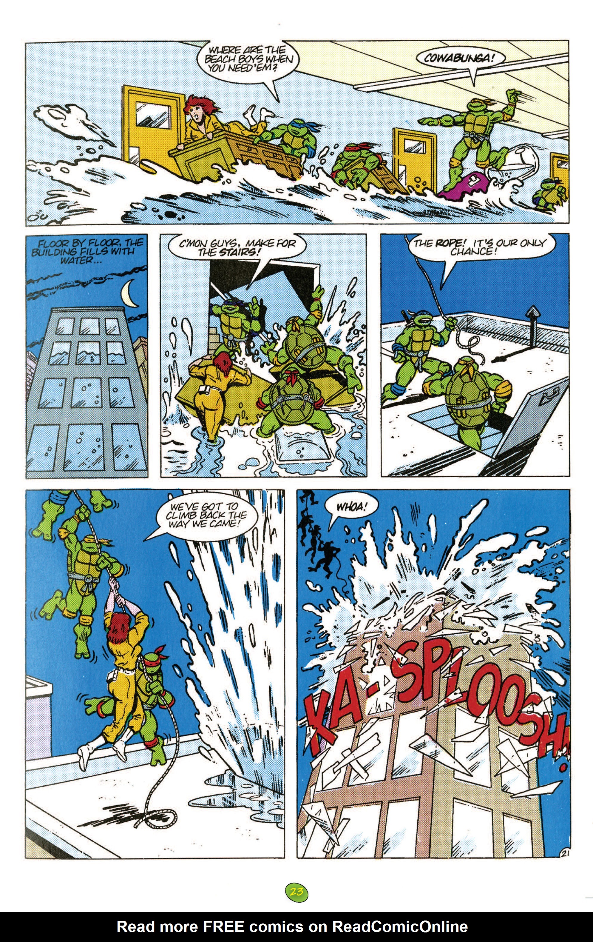 Read online Teenage Mutant Ninja Turtles 100-Page Spectacular comic -  Issue # TPB - 25