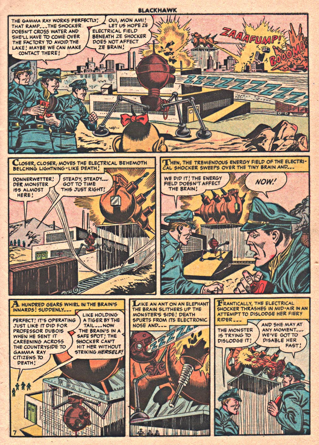 Read online Blackhawk (1957) comic -  Issue #81 - 9