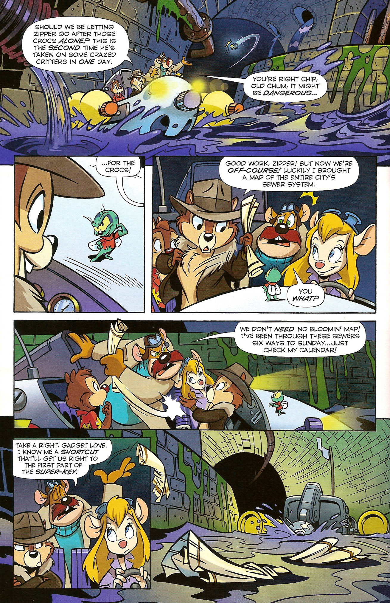 Read online Chip 'N' Dale Rescue Rangers comic -  Issue #1 - 12