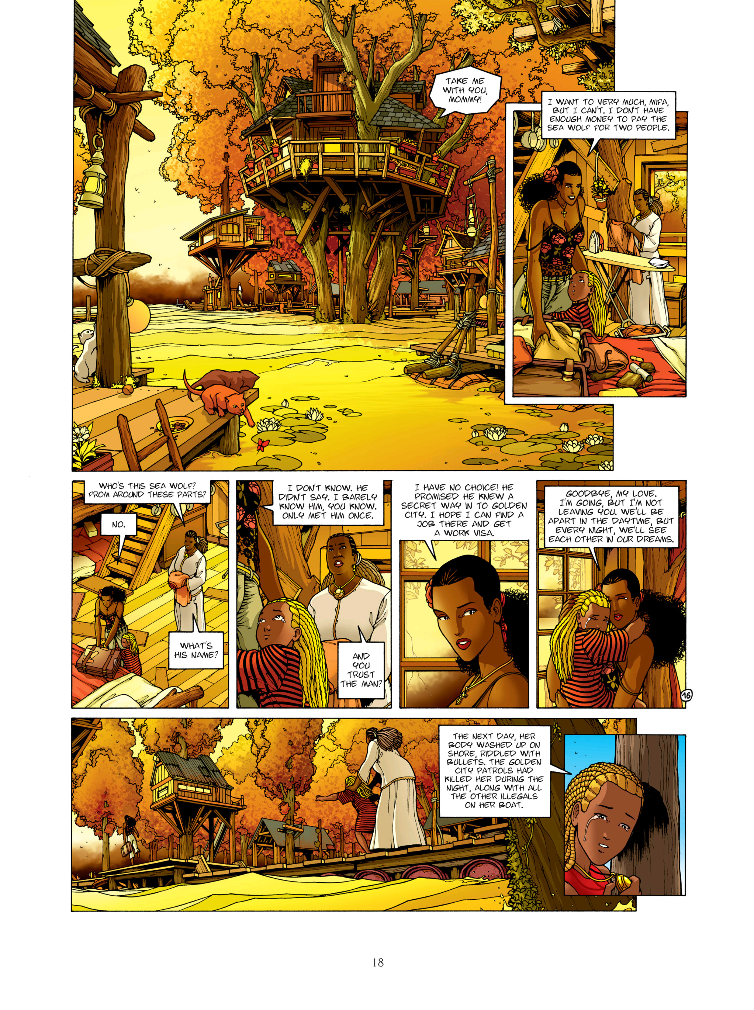 Read online Golden City comic -  Issue #5 - 18
