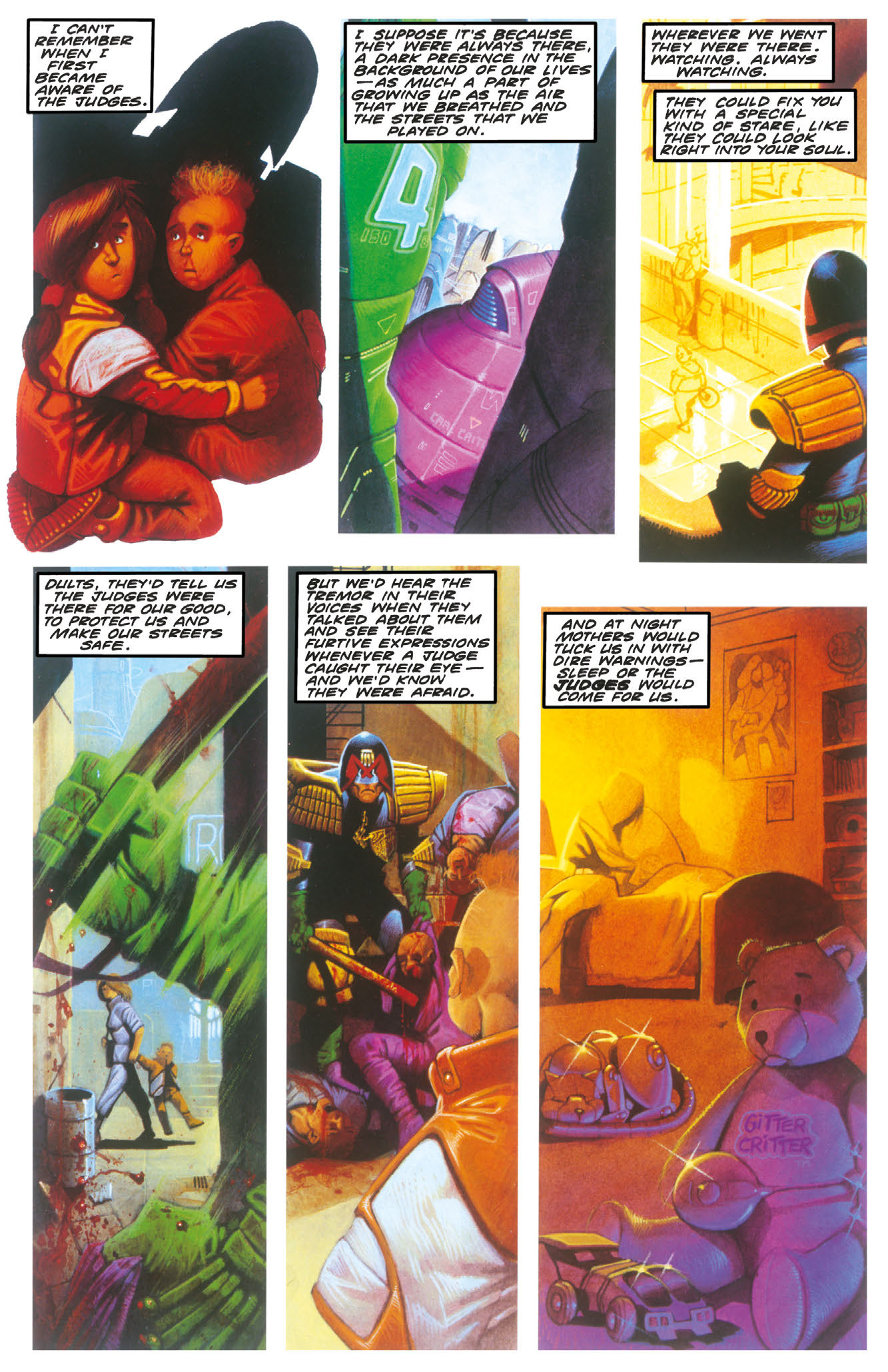 Read online Essential Judge Dredd: America comic -  Issue # TPB (Part 1) - 51