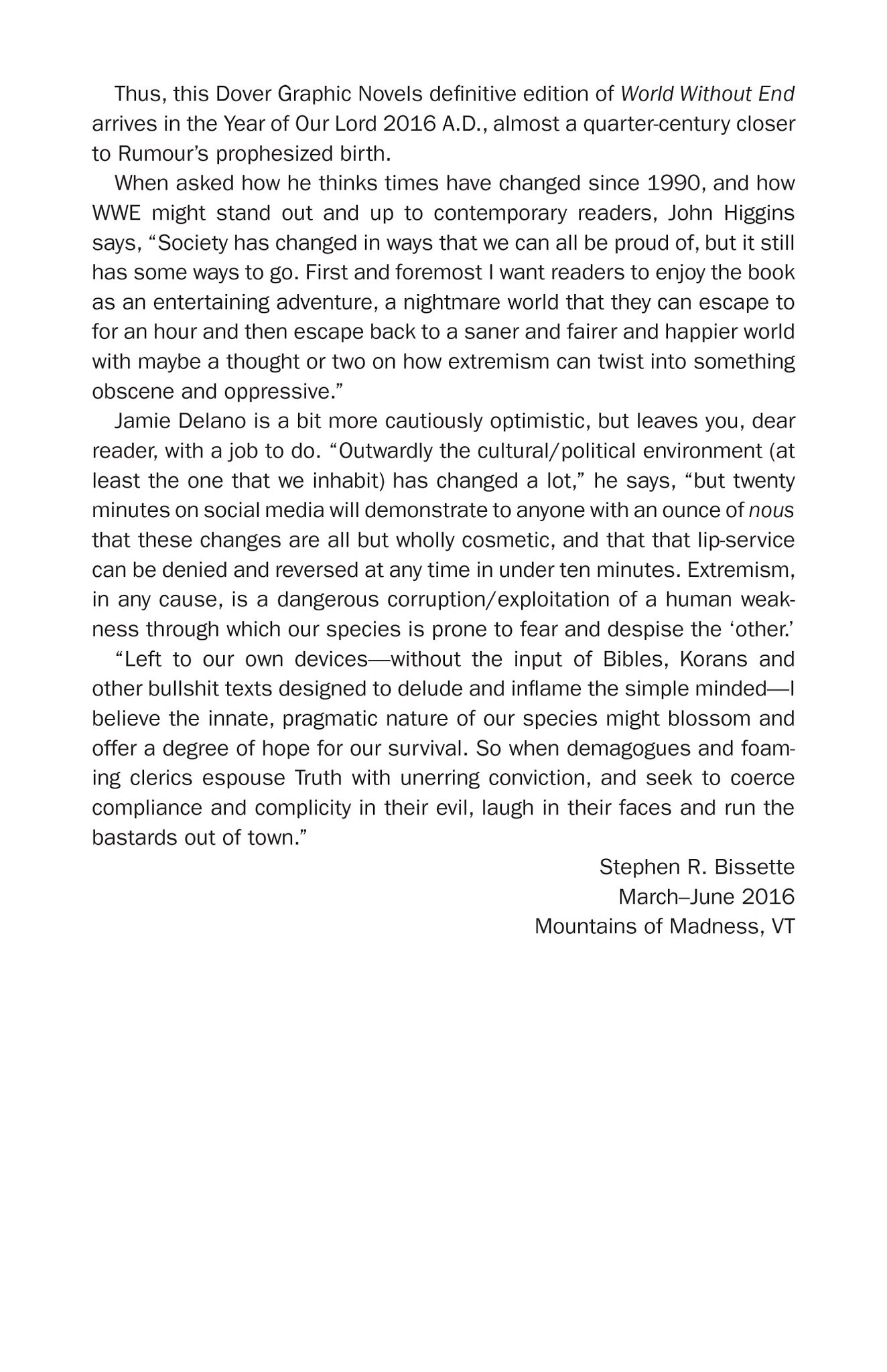 Read online World Without End comic -  Issue # _TPB (Part 2) - 94