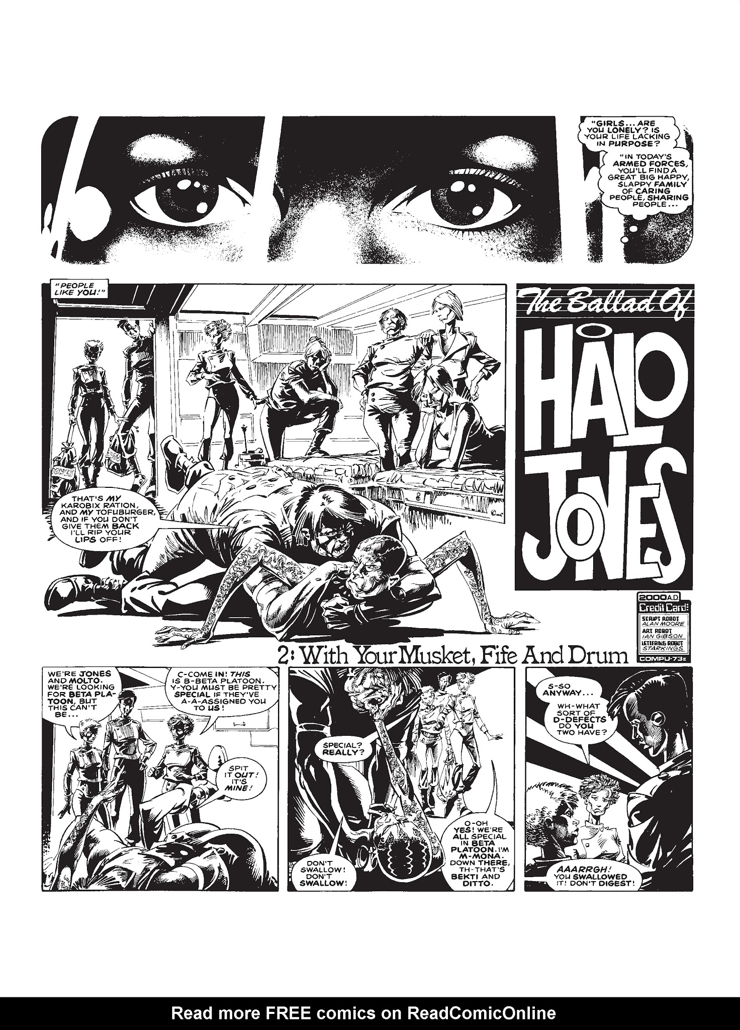 Read online The Ballad of Halo Jones comic -  Issue # TPB - 124