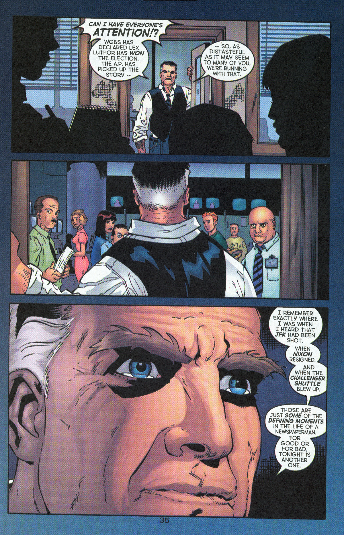 Read online Superman: President Lex comic -  Issue # TPB - 160