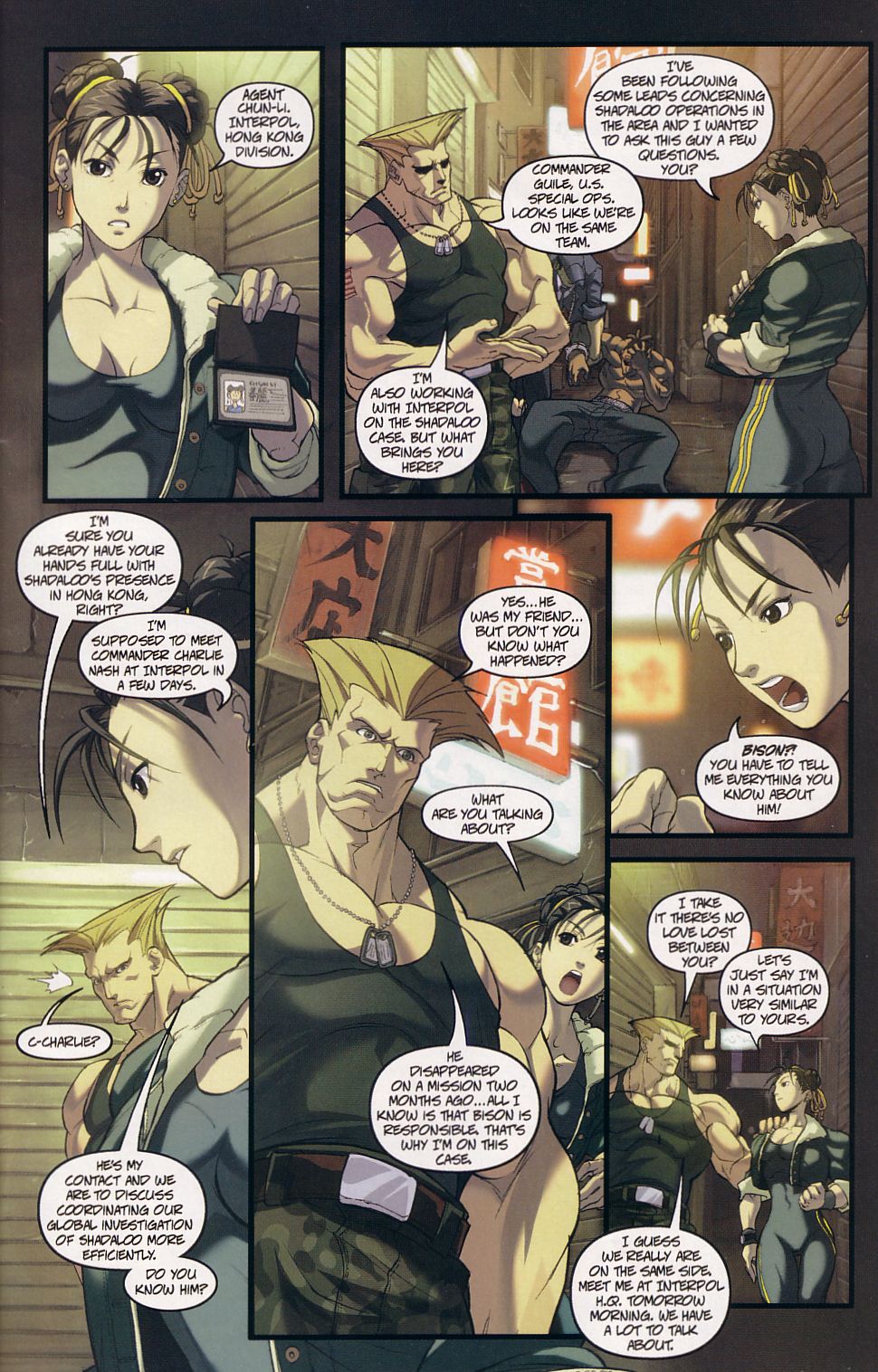 Read online Street Fighter (2003) comic -  Issue #2 - 6