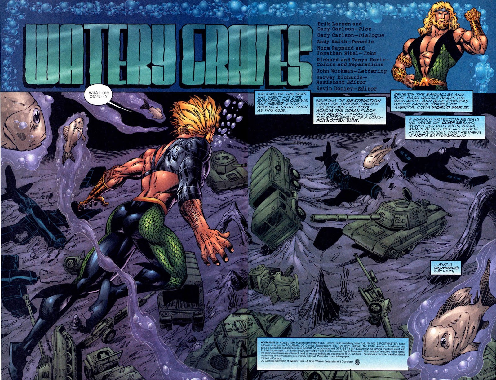 Aquaman (1994) Issue #58 #64 - English 3