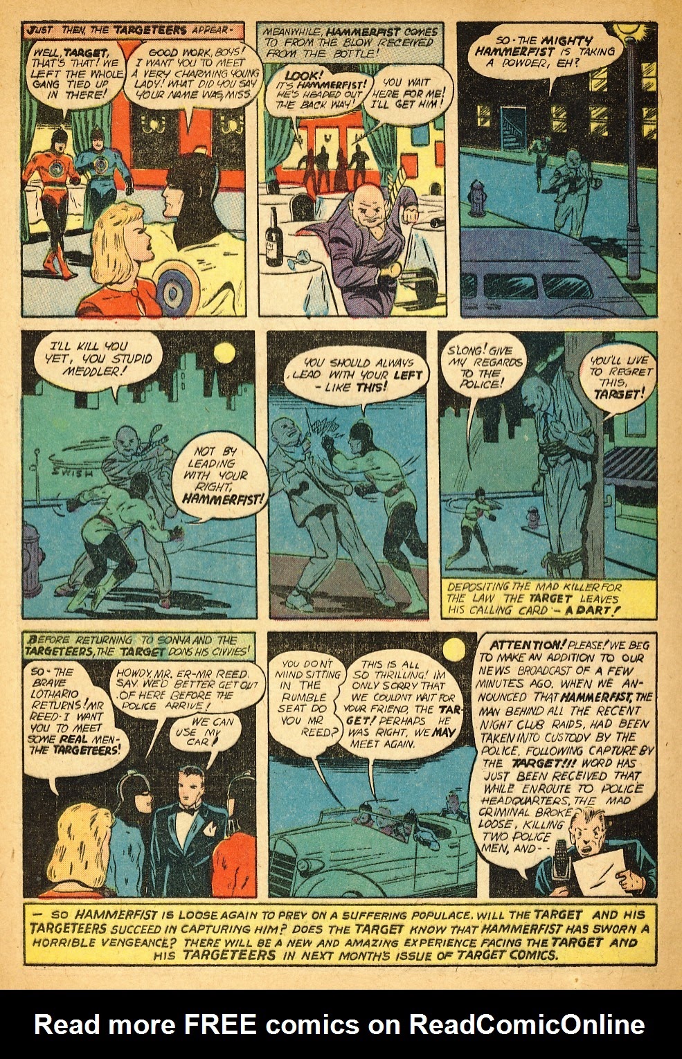 Read online Target Comics comic -  Issue #11 - 12
