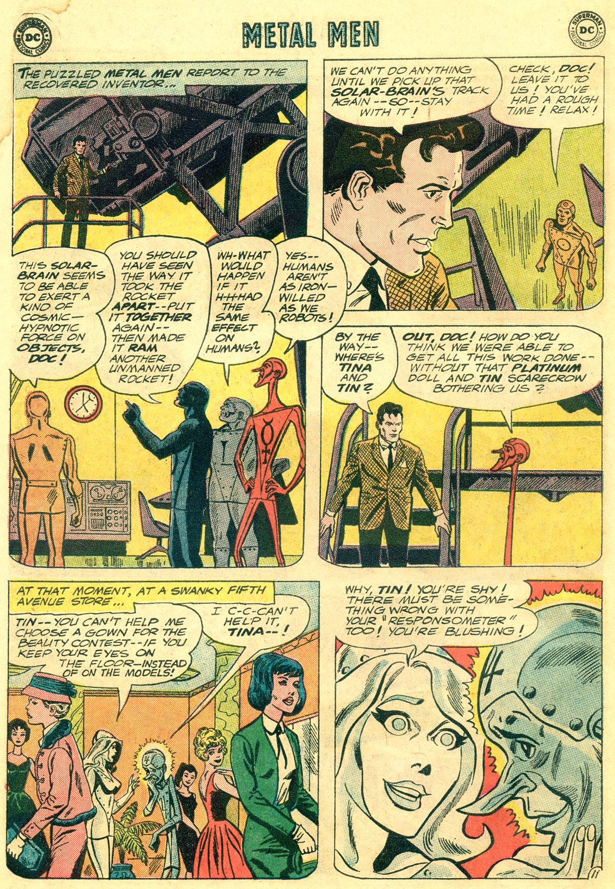 Read online Metal Men (1963) comic -  Issue #7 - 14