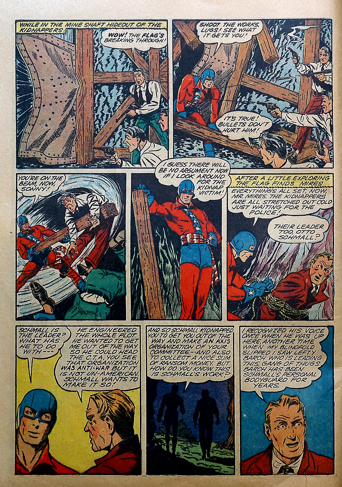 Read online Our Flag Comics comic -  Issue #5 - 9