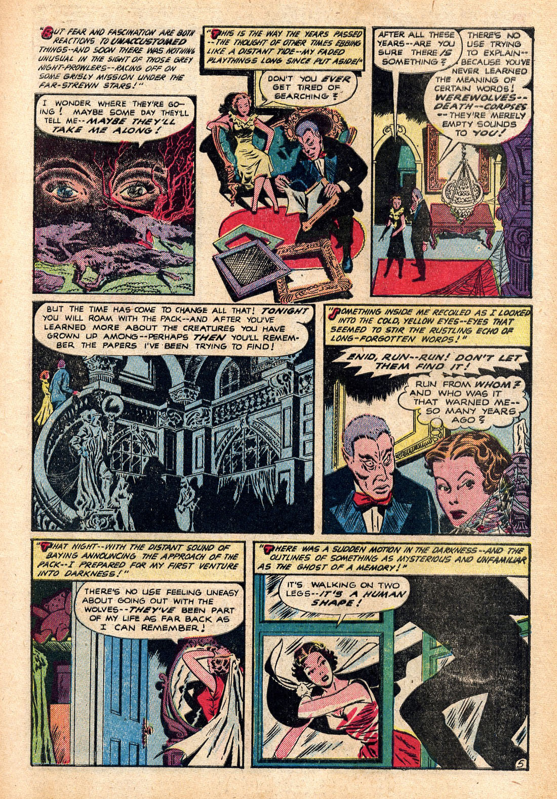 Read online Adventures Into The Unknown comic -  Issue #22 - 17