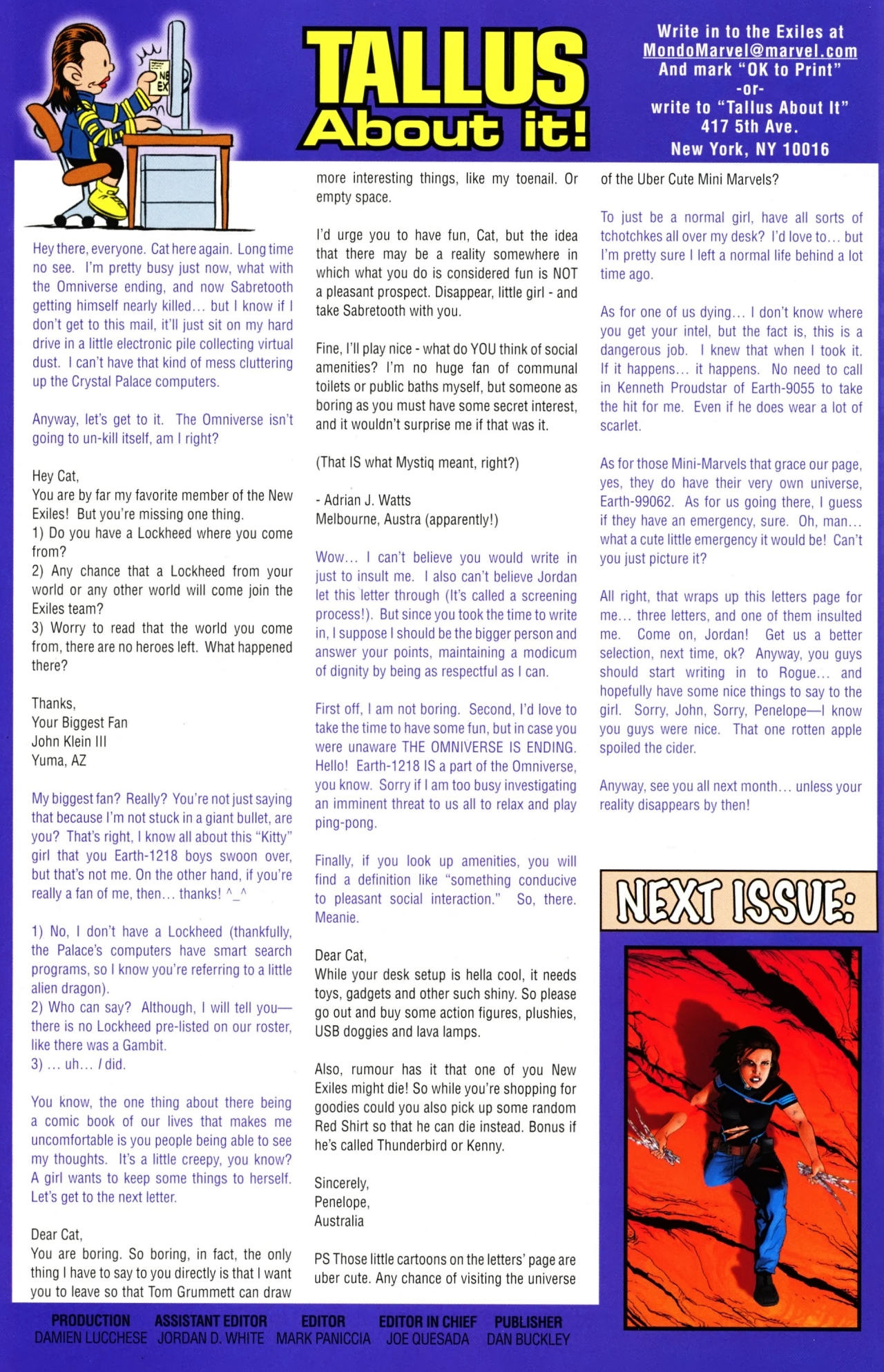 Read online New Exiles comic -  Issue #11 - 25